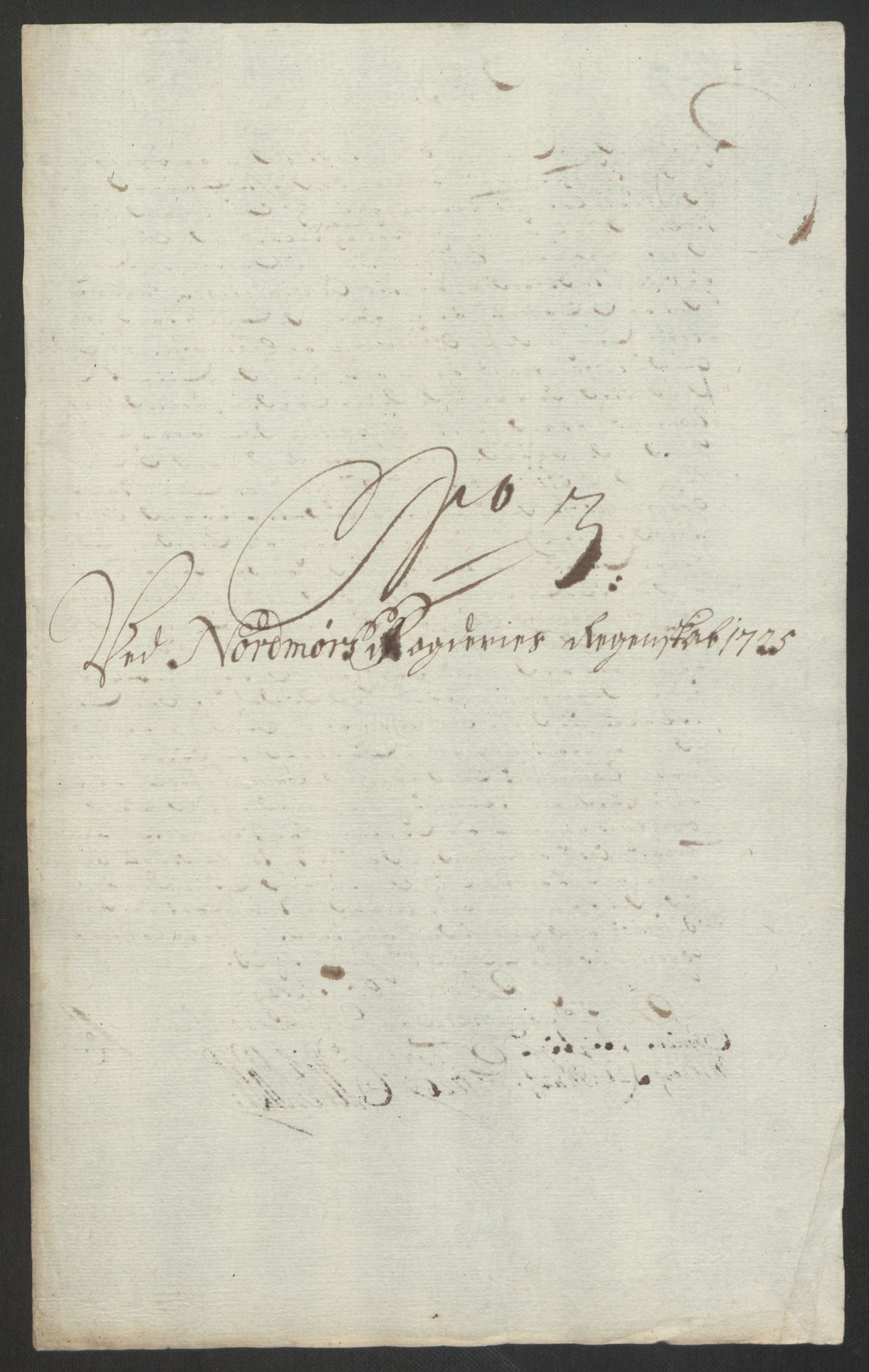 Rentekammeret inntil 1814, Reviderte regnskaper, Fogderegnskap, RA/EA-4092/R56/L3758: Fogderegnskap Nordmøre, 1725, p. 104