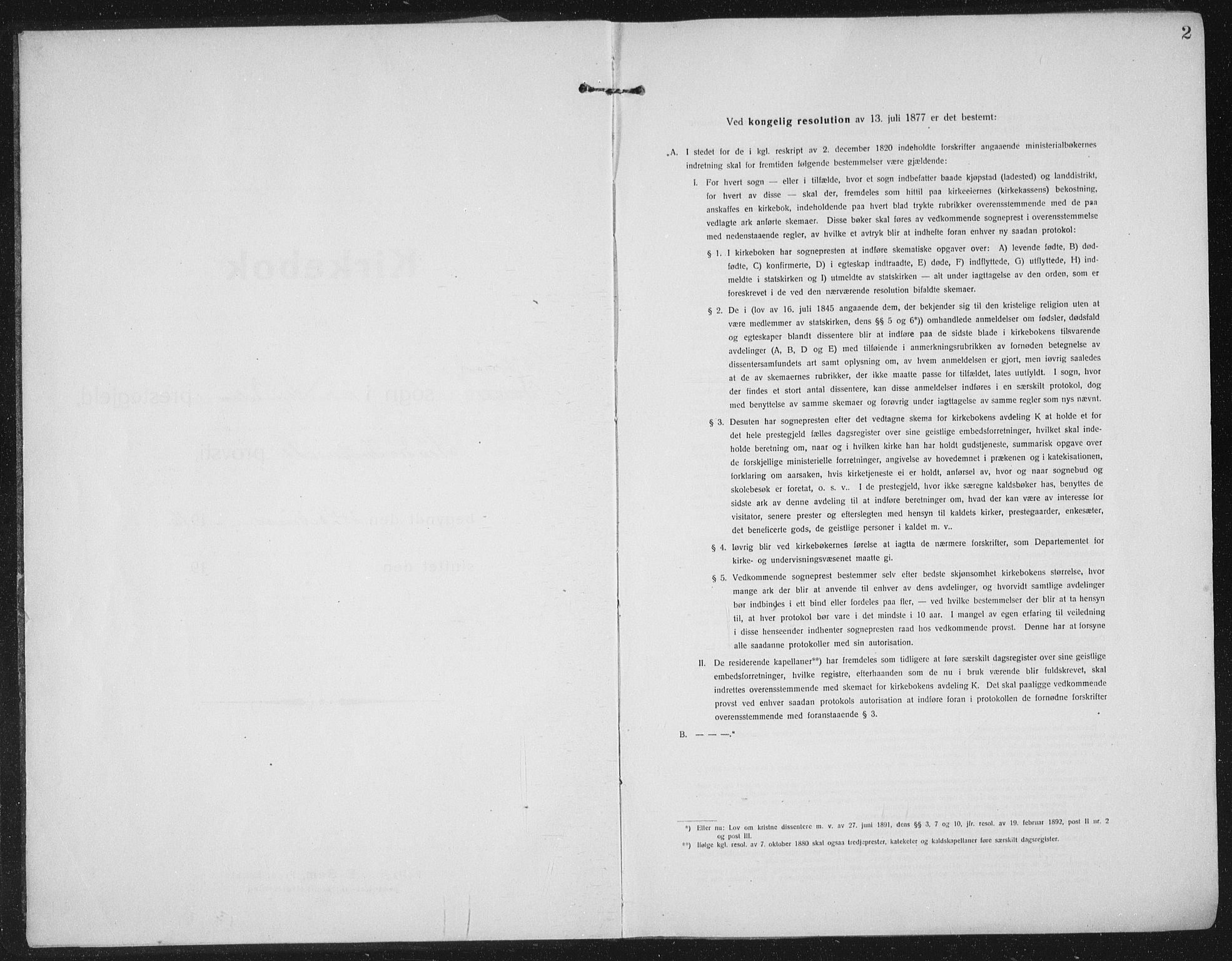 Ministerialprotokoller, klokkerbøker og fødselsregistre - Nord-Trøndelag, SAT/A-1458/709/L0083: Parish register (official) no. 709A23, 1916-1928, p. 2