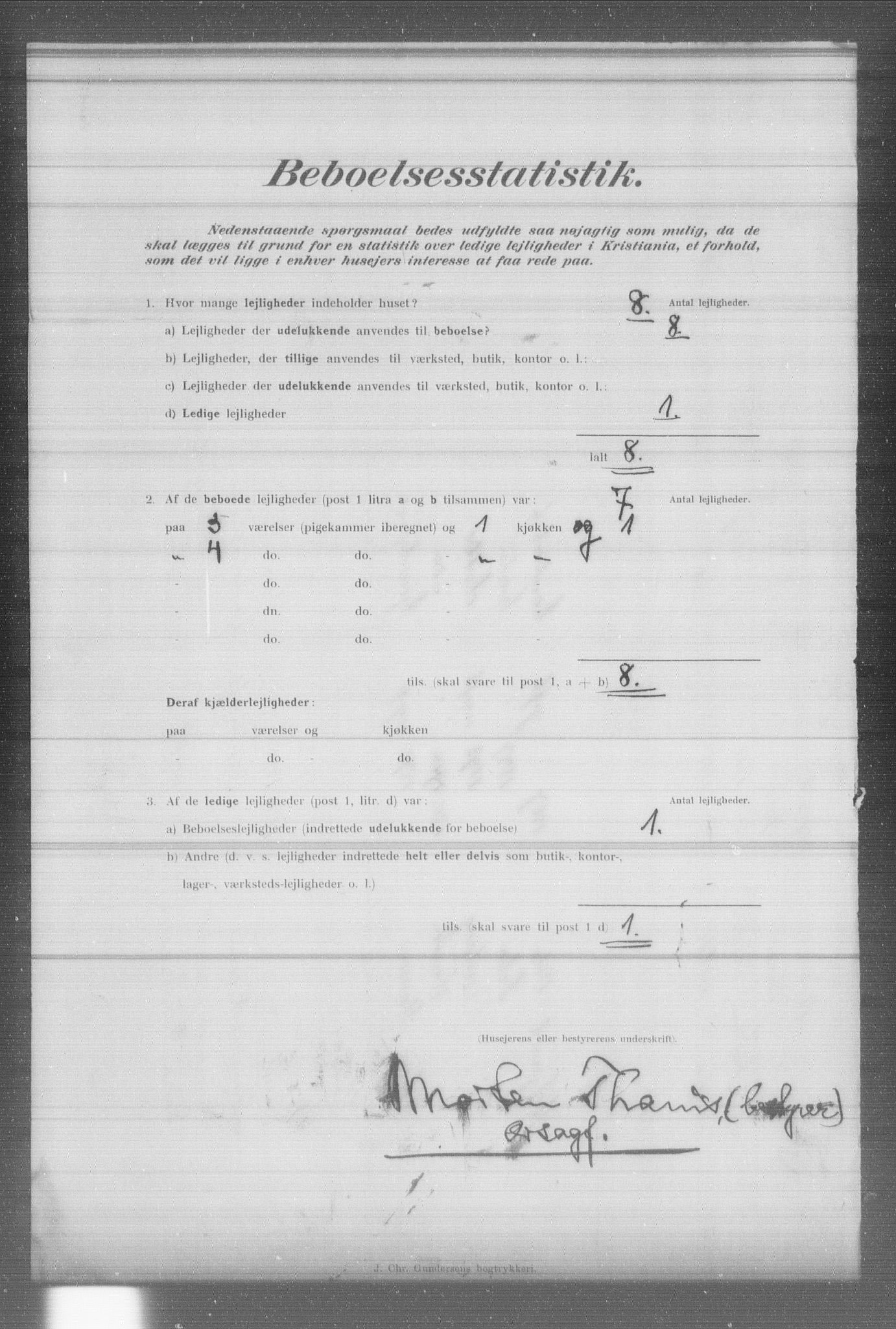 OBA, Municipal Census 1902 for Kristiania, 1902, p. 5523