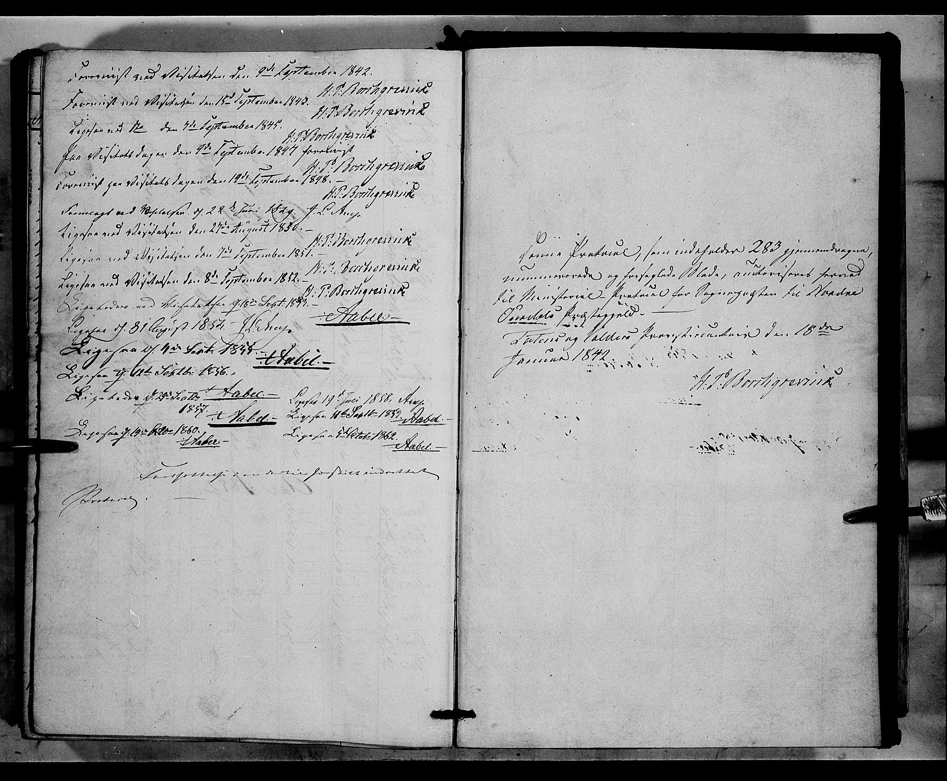 Nord-Aurdal prestekontor, SAH/PREST-132/H/Ha/Haa/L0004: Parish register (official) no. 4, 1842-1863
