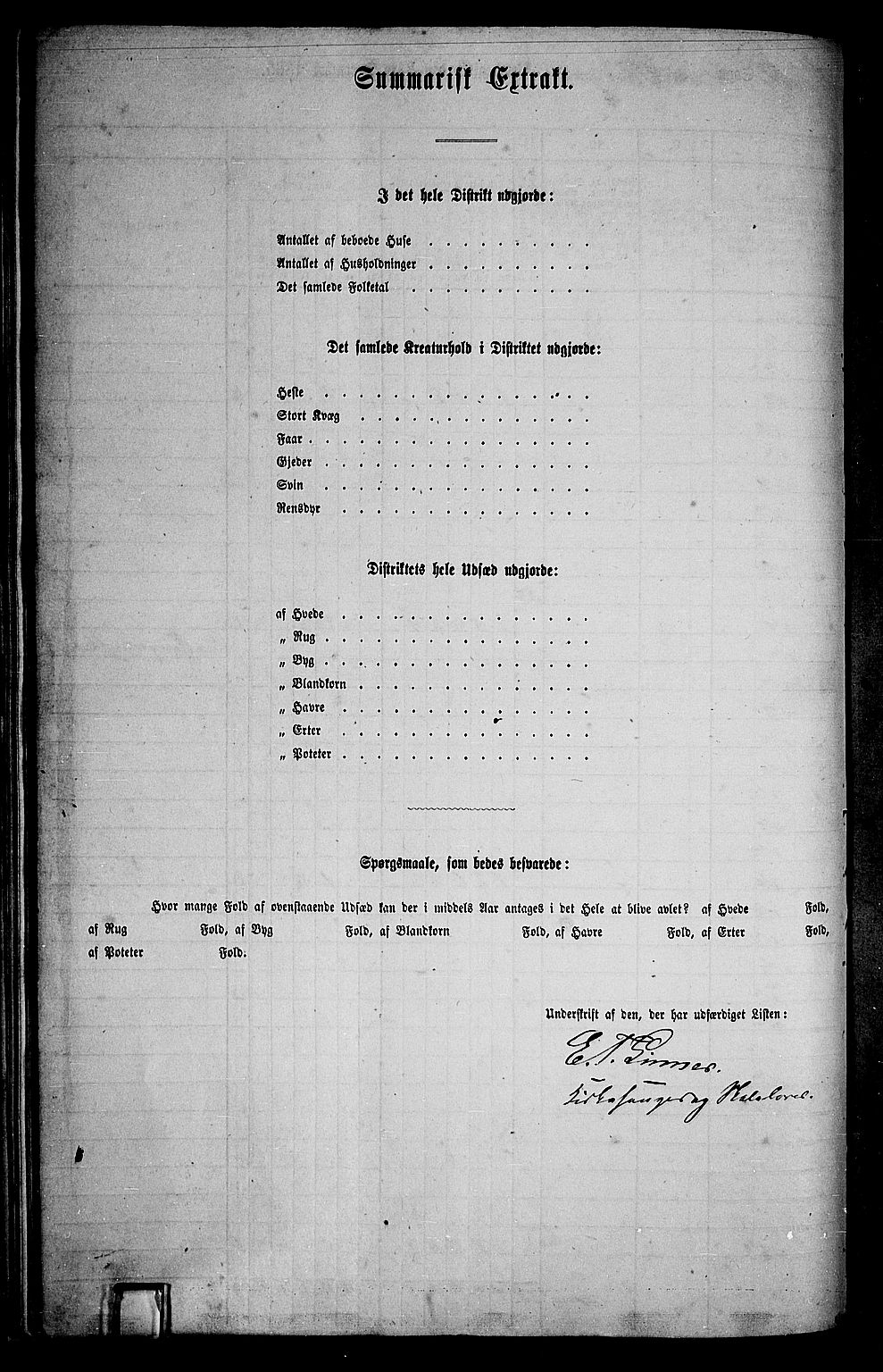 RA, 1865 census for Vågå, 1865, p. 49