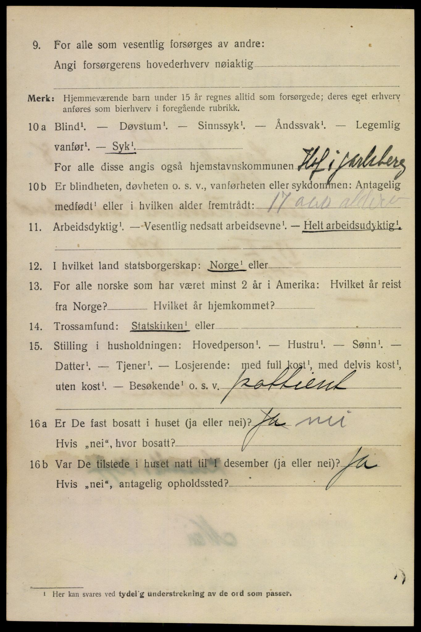 SAKO, 1920 census for Larvik, 1920, p. 24505