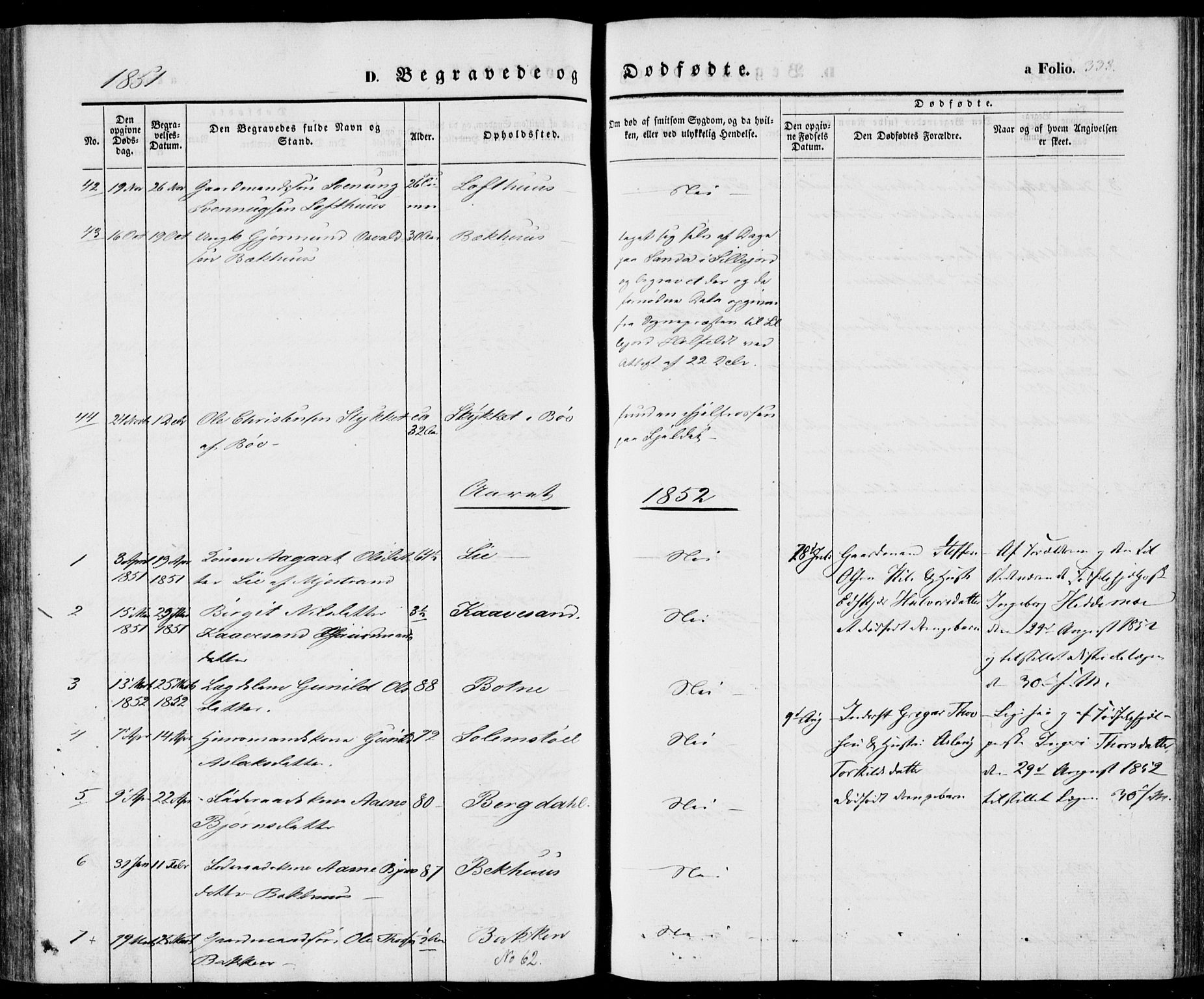 Vinje kirkebøker, SAKO/A-312/F/Fa/L0004: Parish register (official) no. I 4, 1843-1869, p. 338