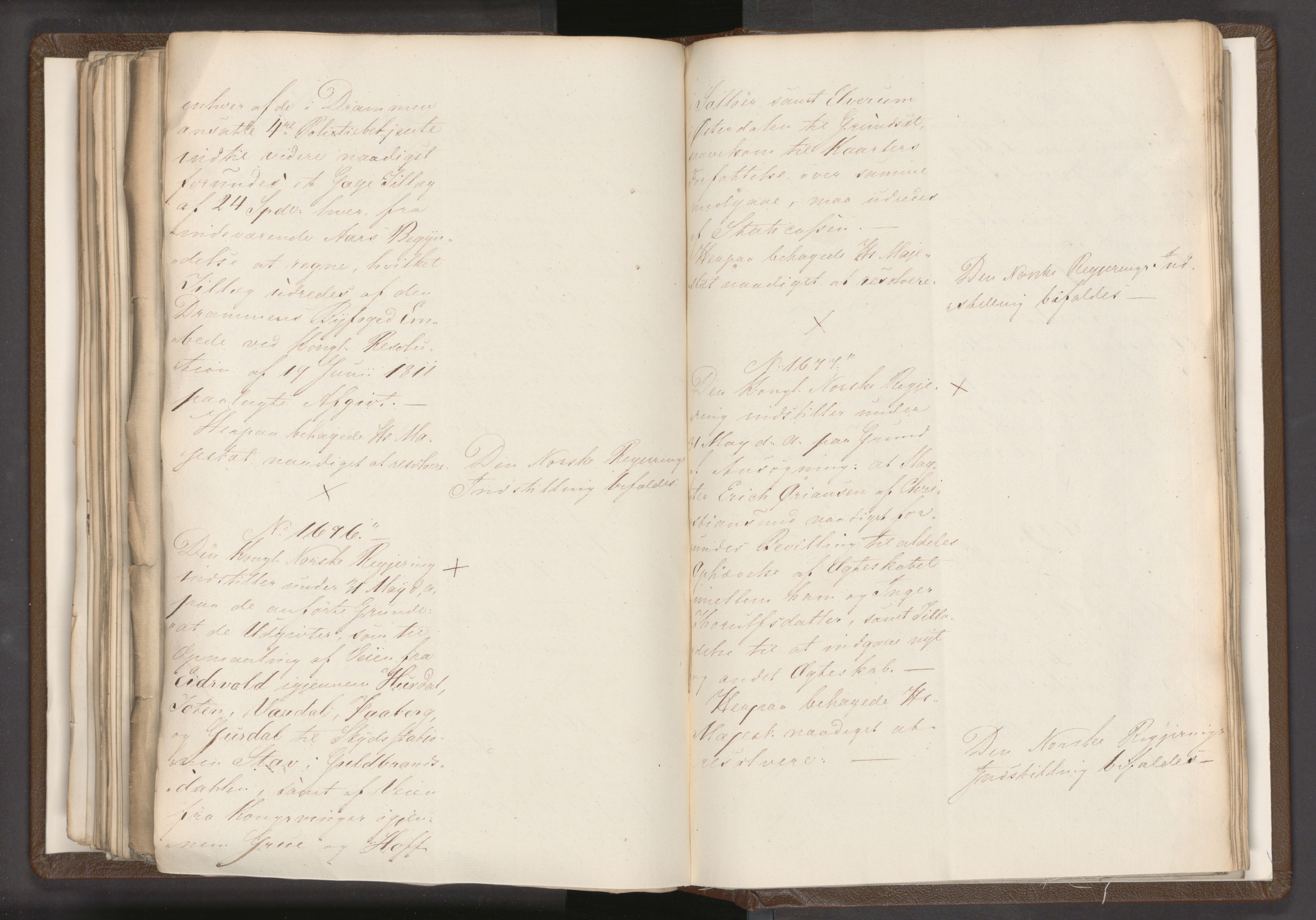 Statsrådssekretariatet, AV/RA-S-1001/A/Ab/L0018: Kgl. res. nr. 1112-1753, 1. halvår, 1824