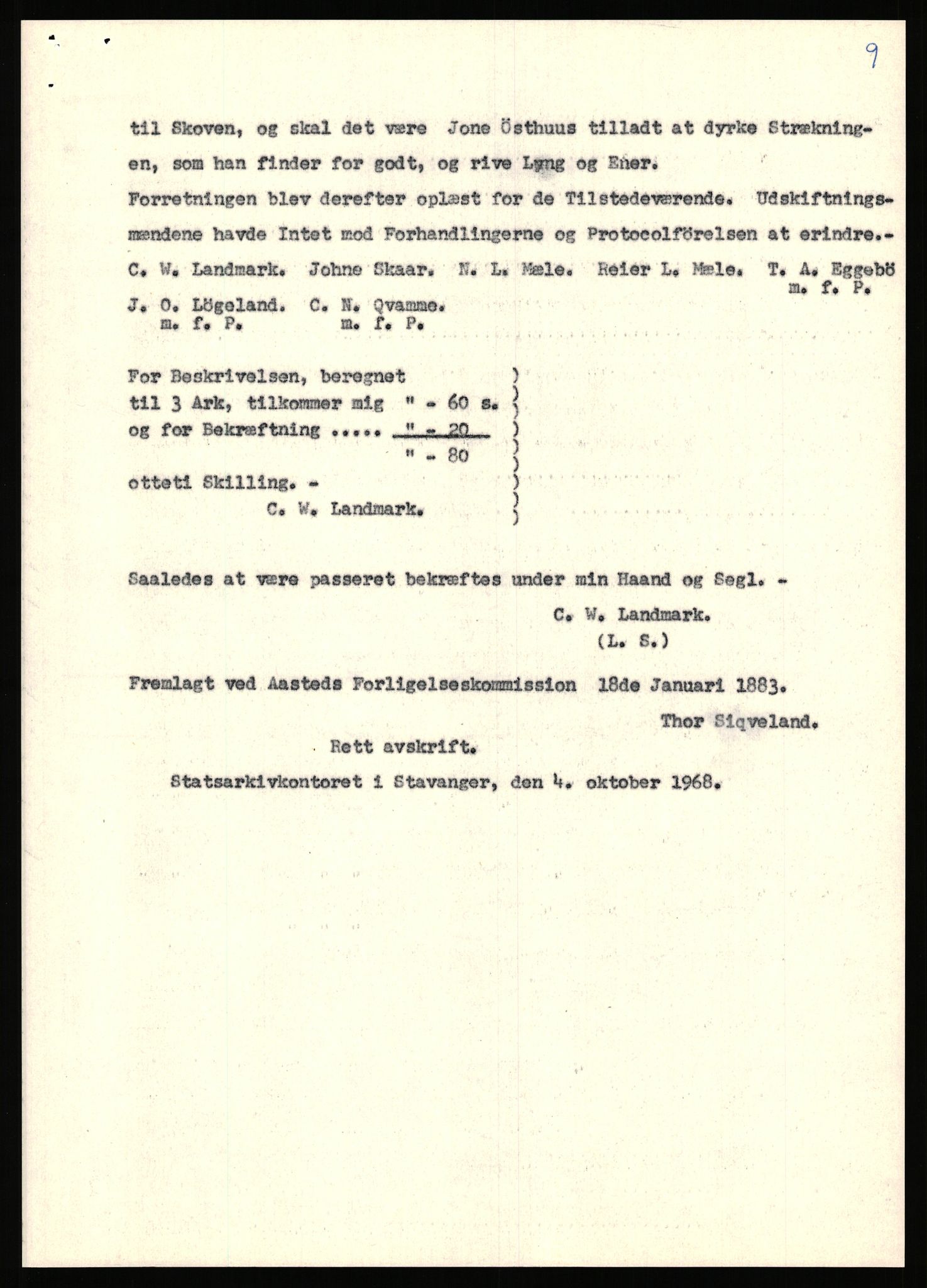 Statsarkivet i Stavanger, SAST/A-101971/03/Y/Yj/L0091: Avskrifter sortert etter gårdsnavn: Ur - Vareberg, 1750-1930, p. 596