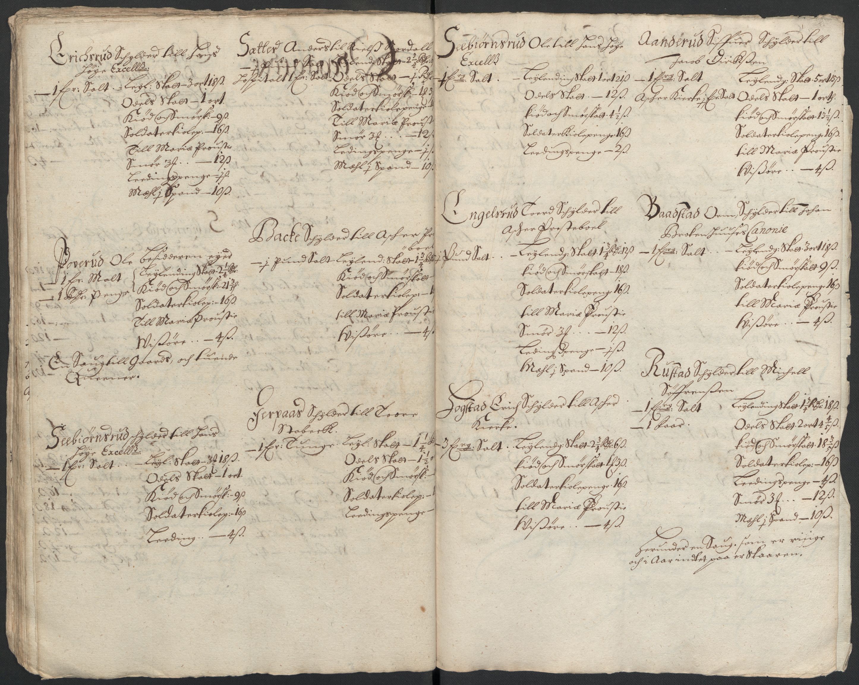 Rentekammeret inntil 1814, Reviderte regnskaper, Fogderegnskap, AV/RA-EA-4092/R08/L0420: Fogderegnskap Aker, 1682-1691, p. 153