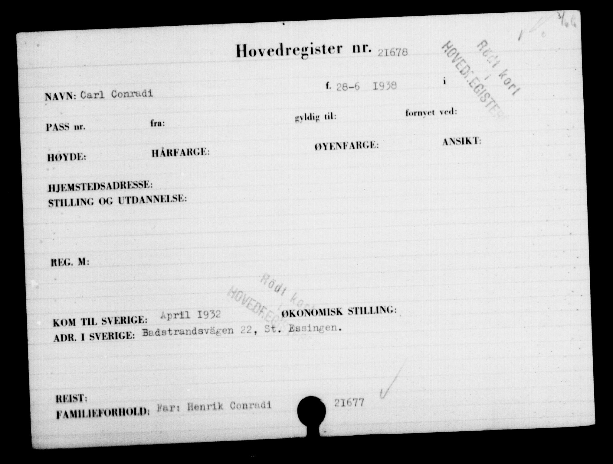 Den Kgl. Norske Legasjons Flyktningskontor, RA/S-6753/V/Va/L0009: Kjesäterkartoteket.  Flyktningenr. 18502-22048, 1940-1945, p. 2703