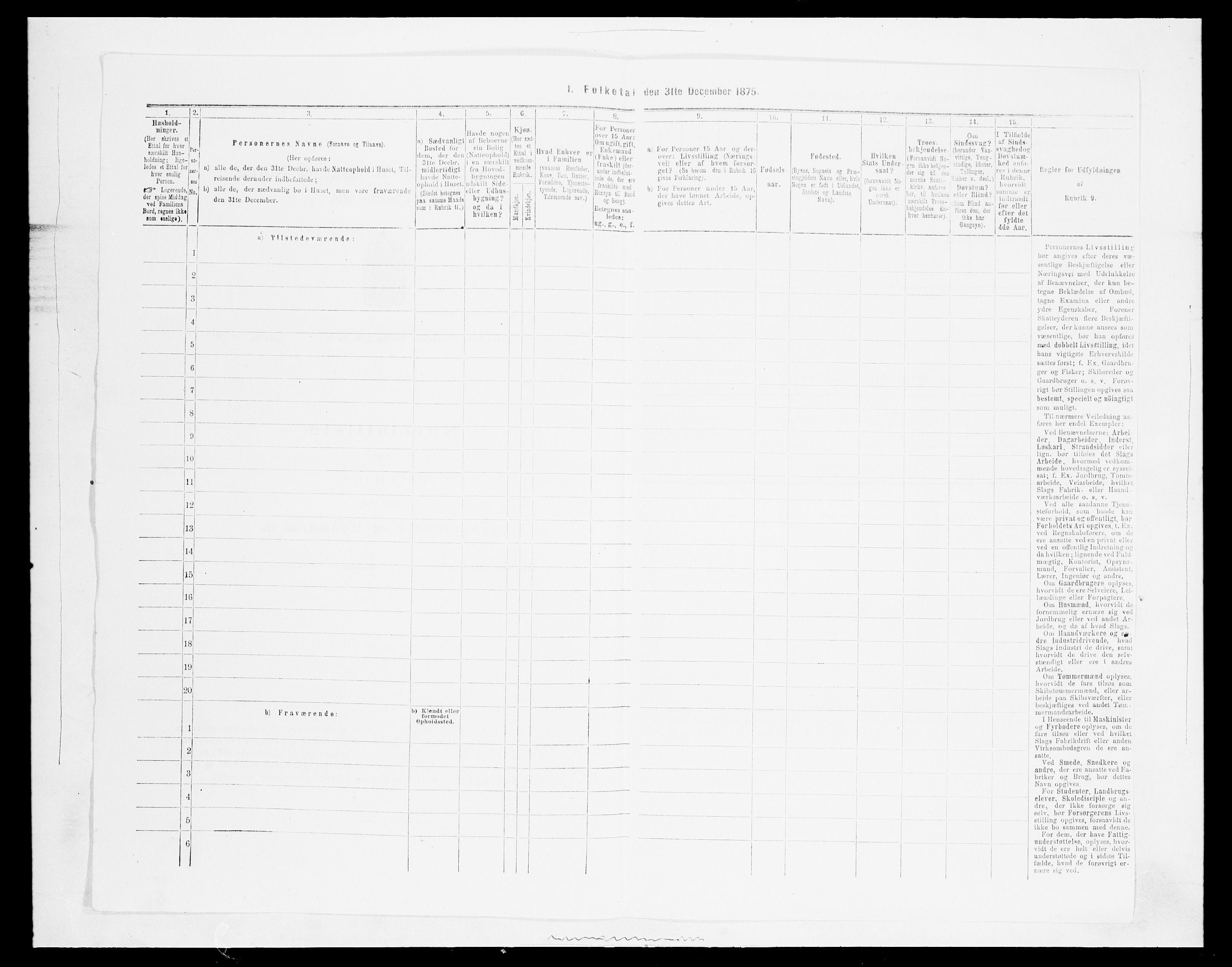 SAH, 1875 census for 0518P Nord-Fron, 1875, p. 853