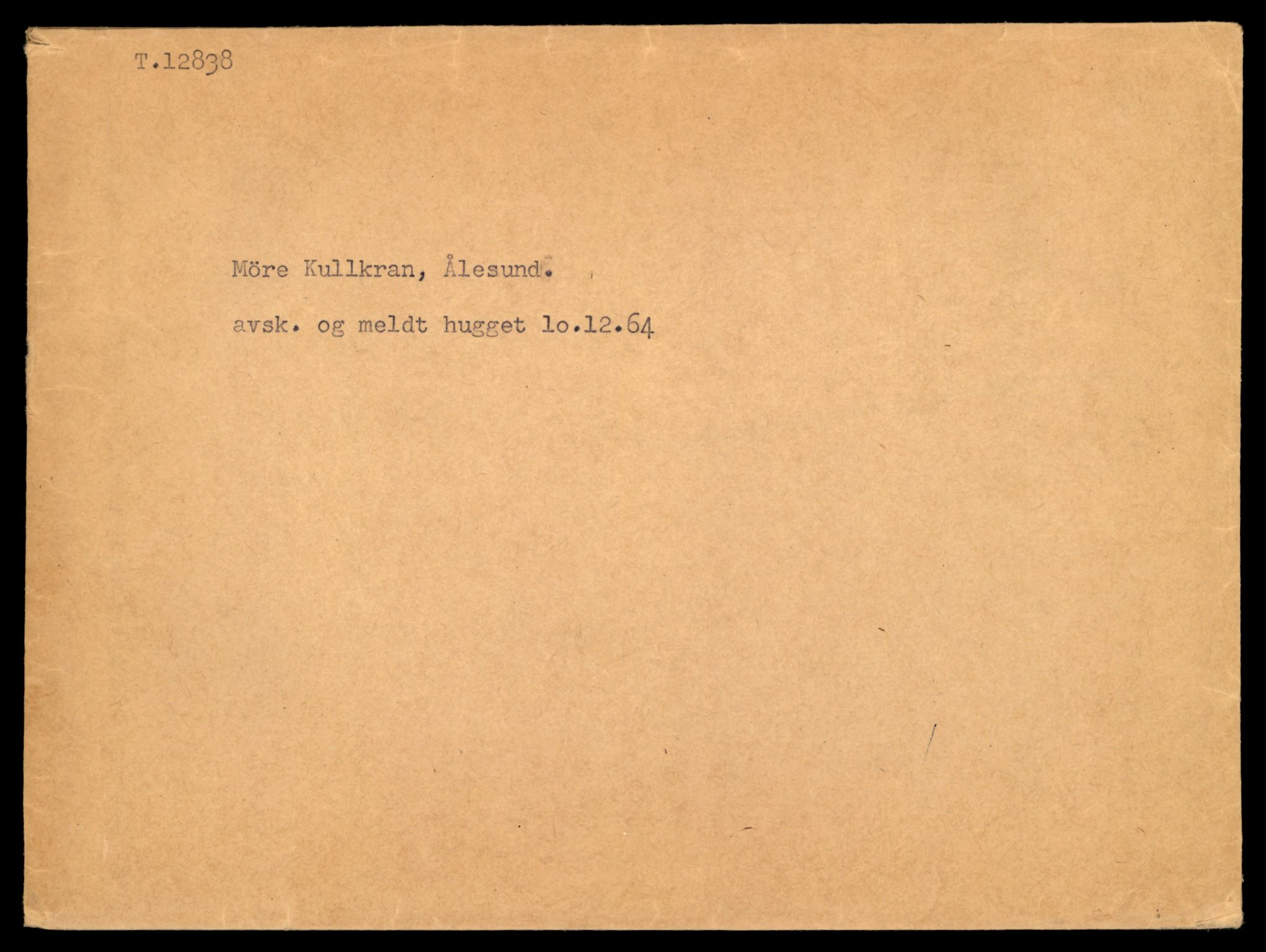 Møre og Romsdal vegkontor - Ålesund trafikkstasjon, AV/SAT-A-4099/F/Fe/L0036: Registreringskort for kjøretøy T 12831 - T 13030, 1927-1998, p. 179