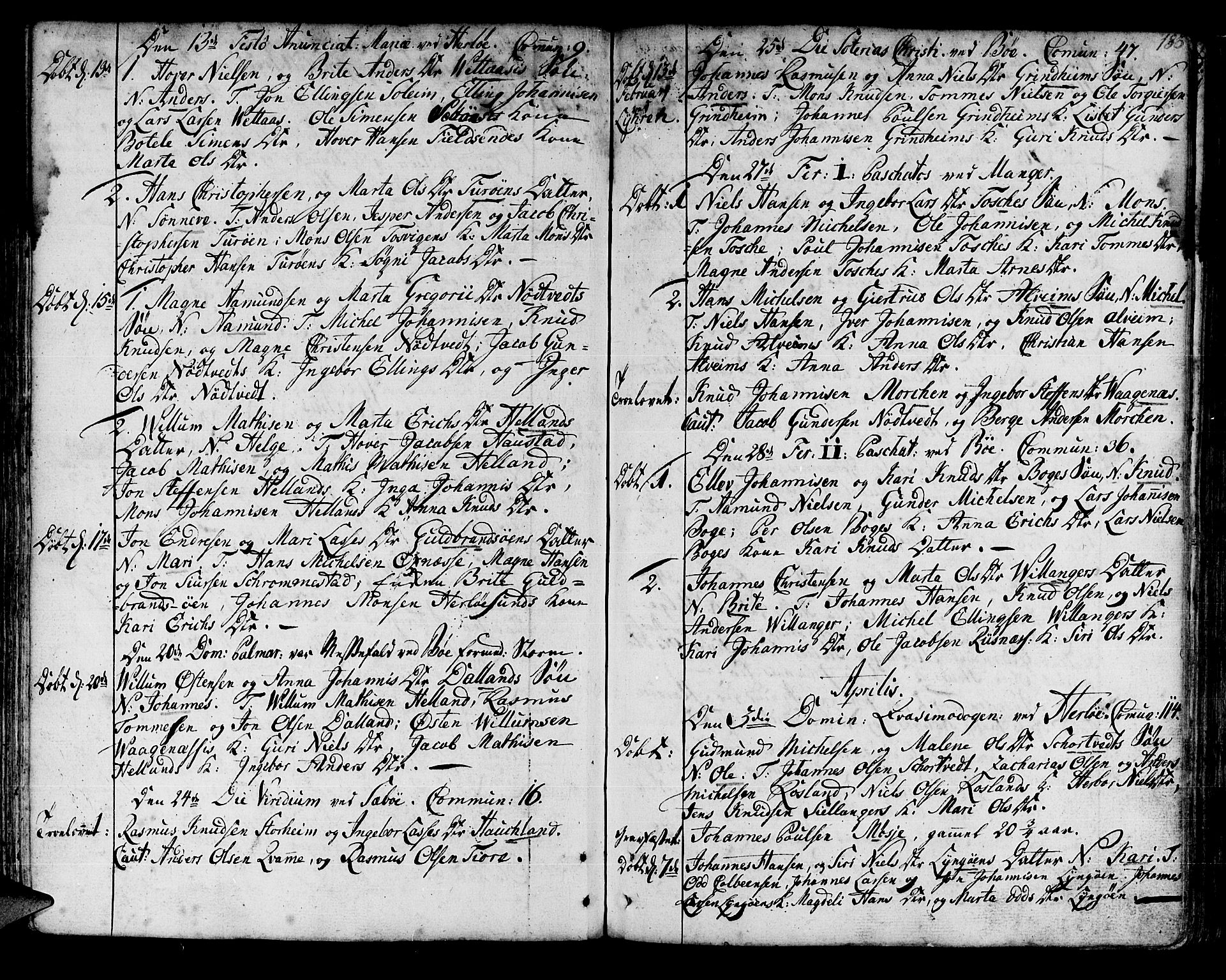 Manger sokneprestembete, SAB/A-76801/H/Haa: Parish register (official) no. A 1, 1759-1791, p. 183