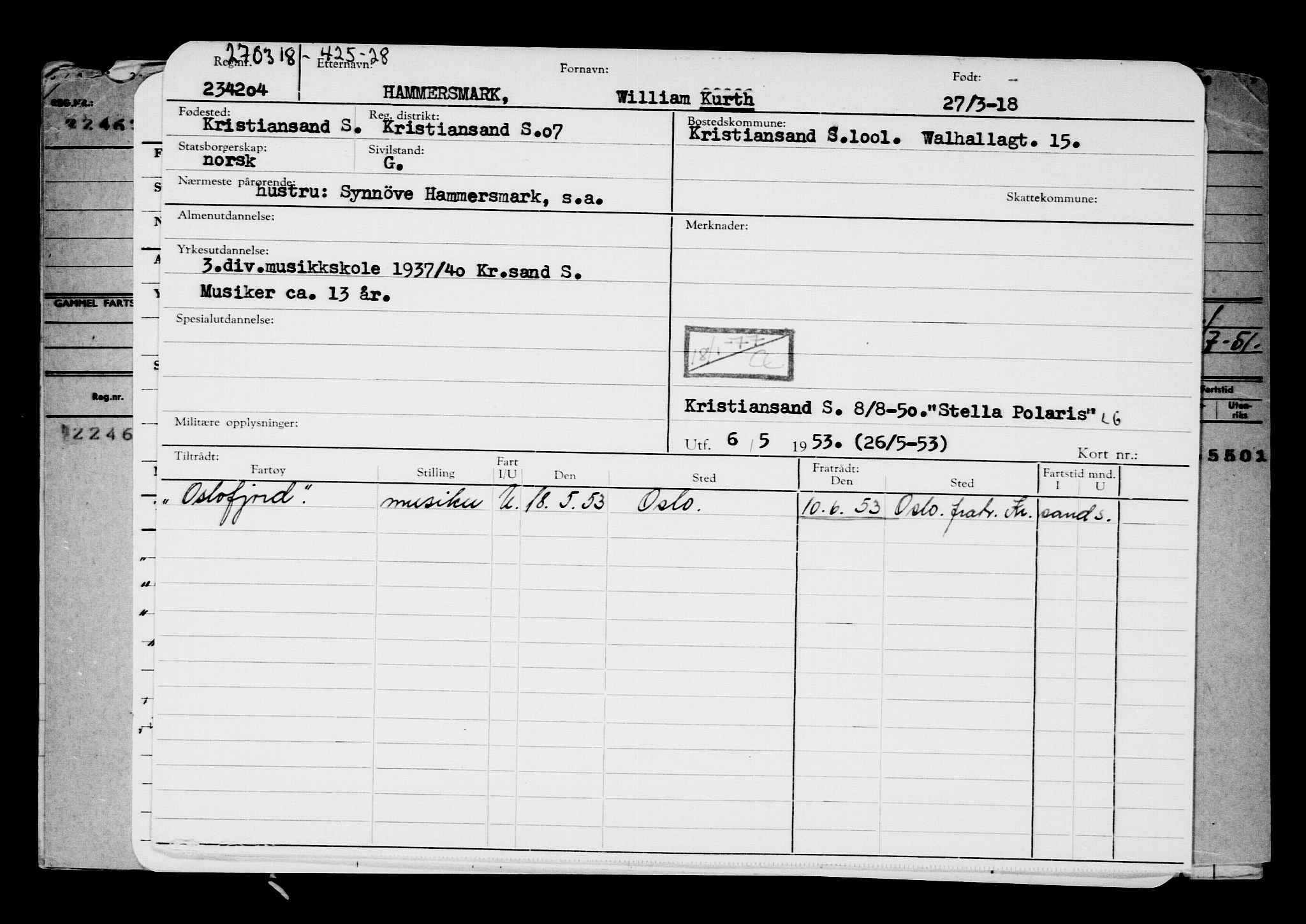 Direktoratet for sjømenn, AV/RA-S-3545/G/Gb/L0156: Hovedkort, 1918, p. 628