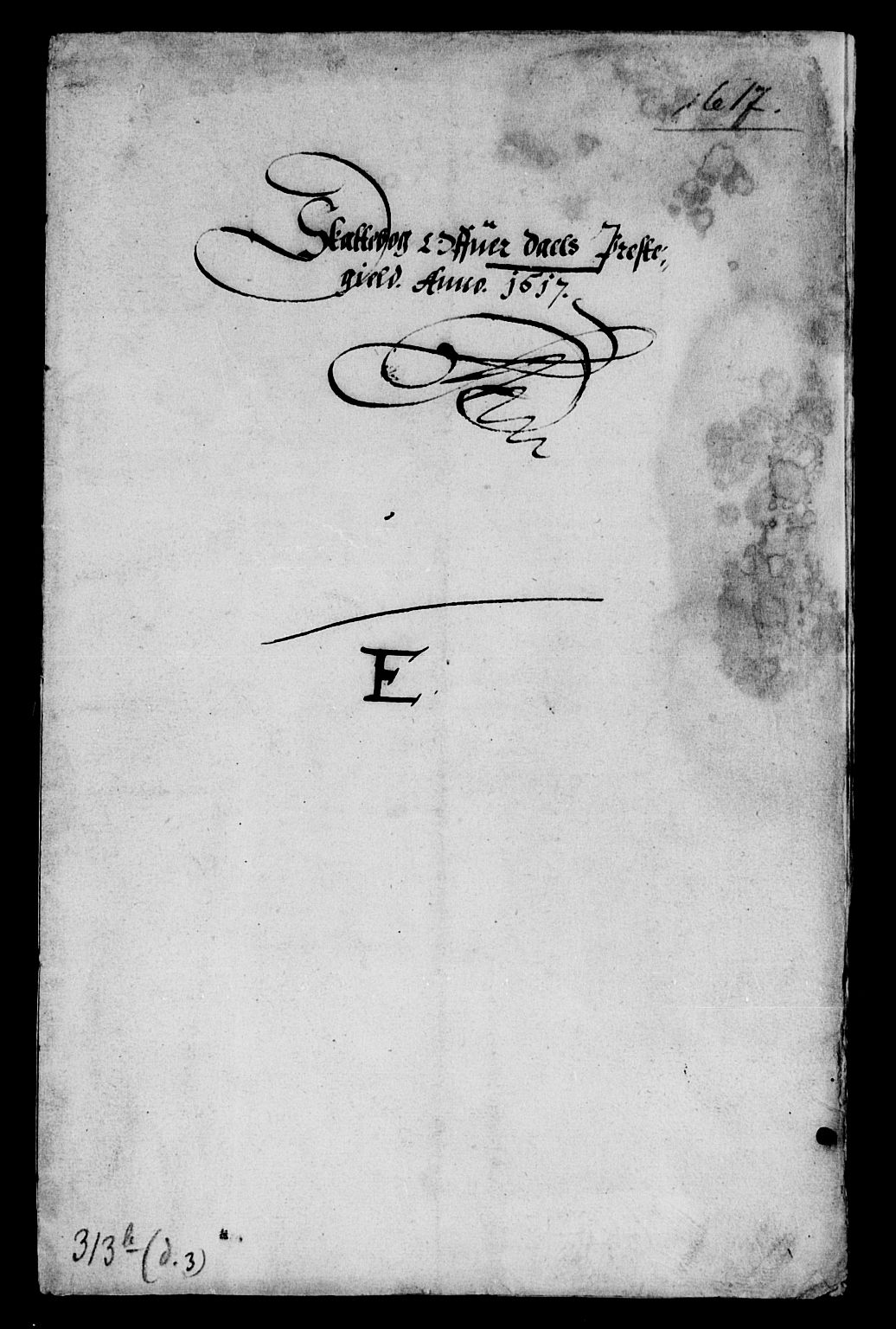 Rentekammeret inntil 1814, Reviderte regnskaper, Lensregnskaper, RA/EA-5023/R/Rb/Rbt/L0025: Bergenhus len, 1617-1619