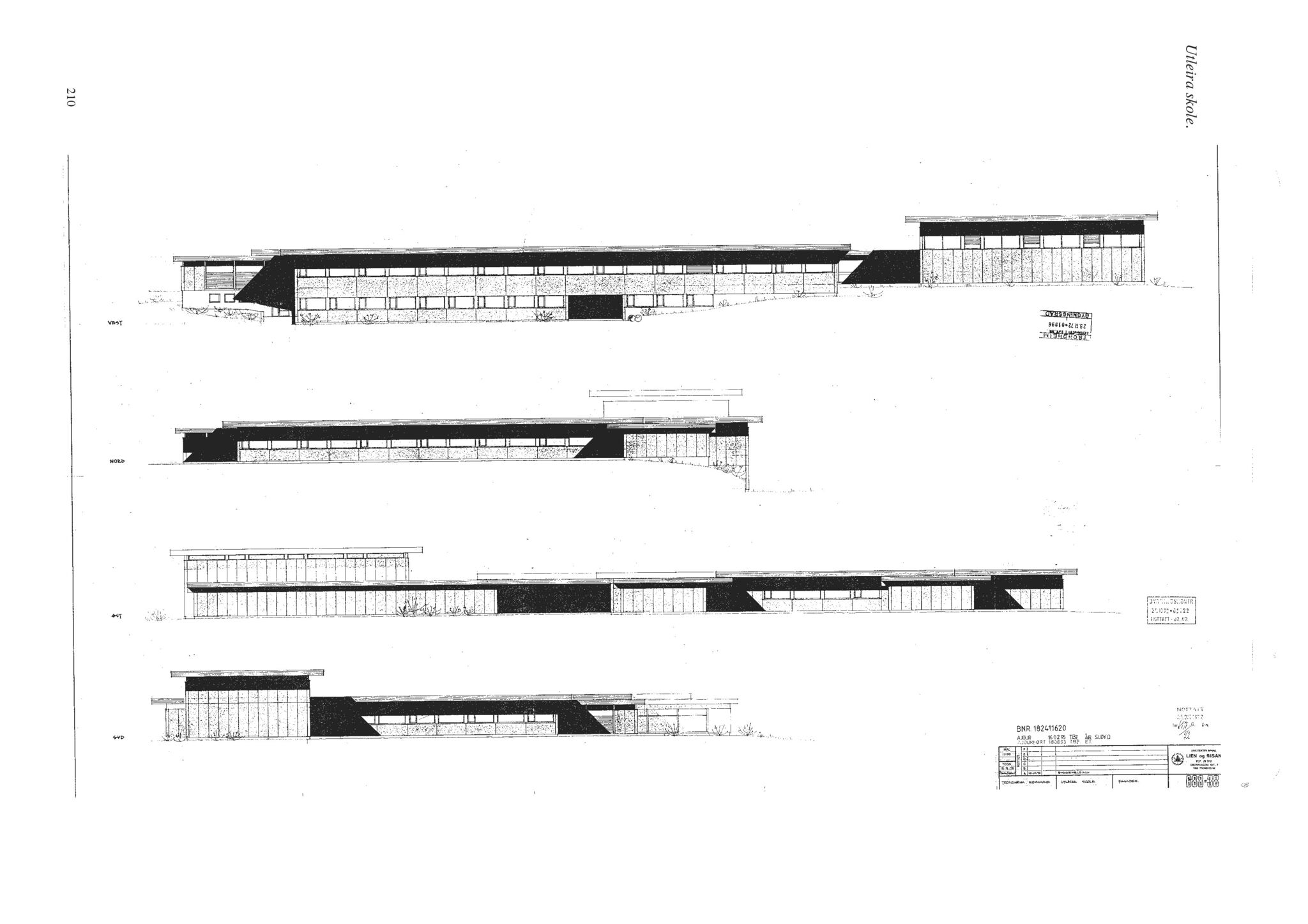 , Trondheim kommunes skoleanlegg - Beskrivelse og antikvarisk klassifisering, 2003, p. 219
