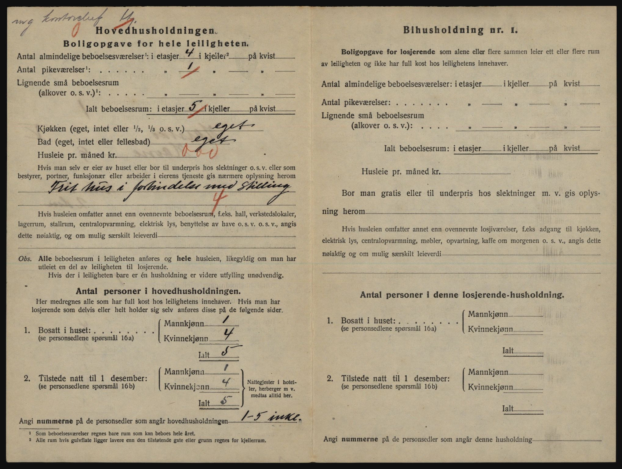 SATØ, 1920 census for Harstad, 1920, p. 1642