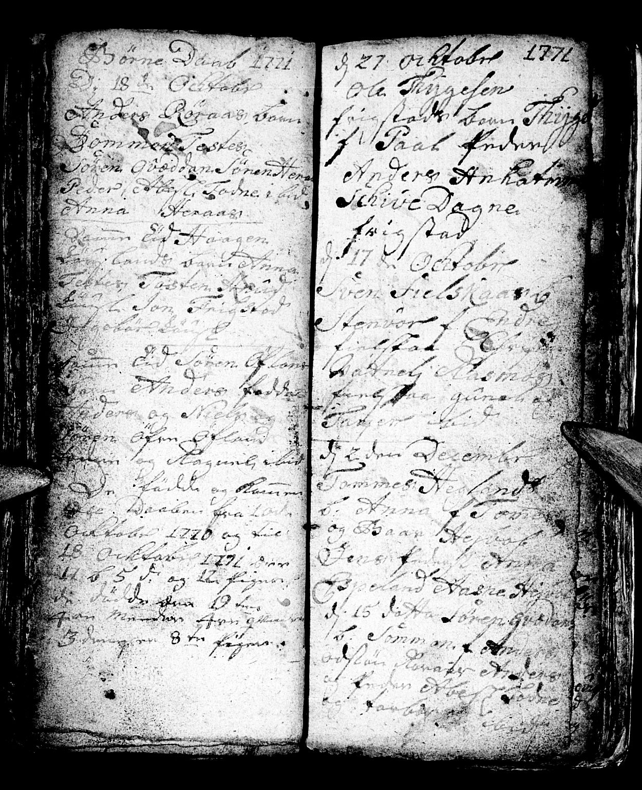 Bjelland sokneprestkontor, SAK/1111-0005/F/Fb/Fbb/L0001: Parish register (copy) no. B 1, 1732-1782, p. 94