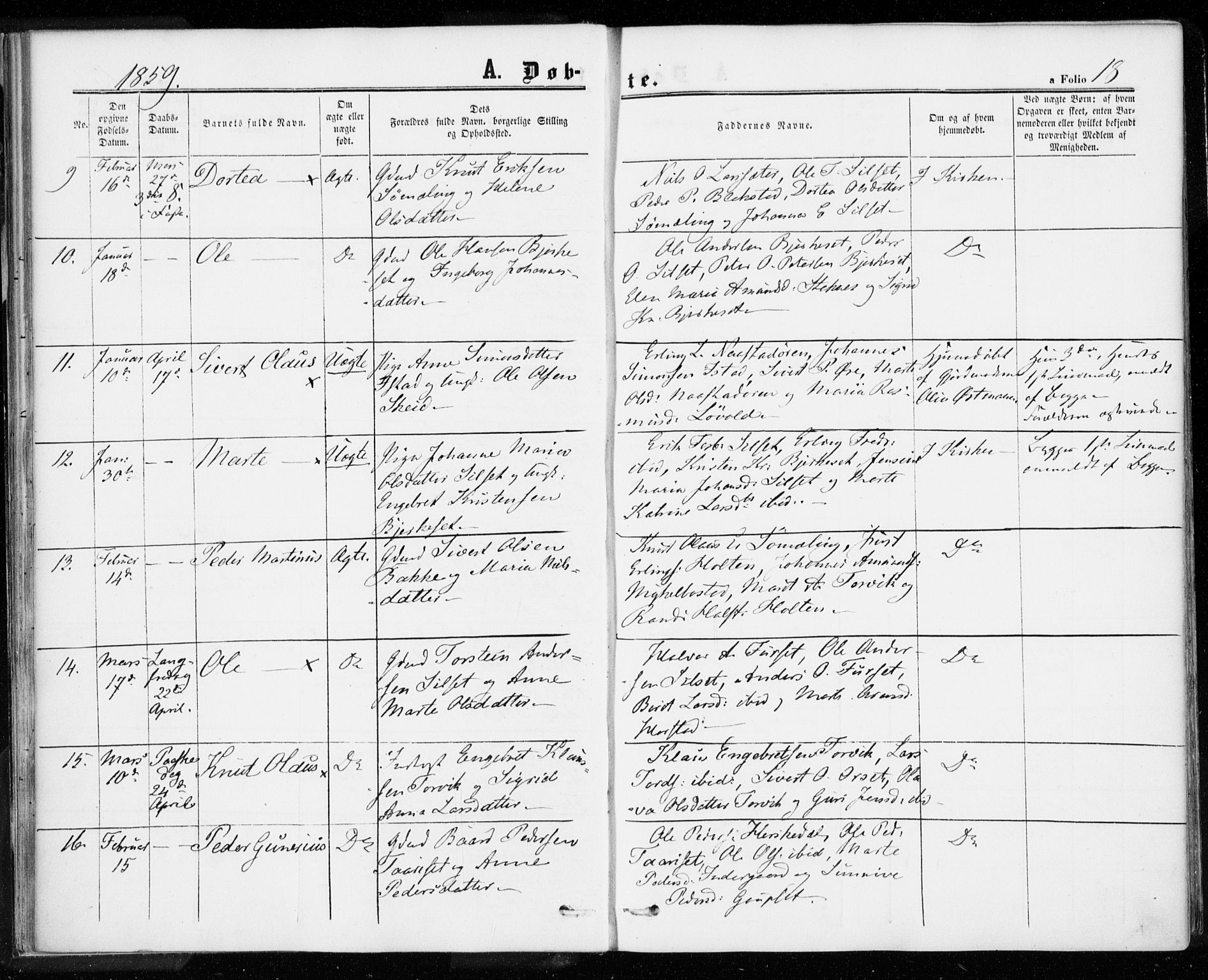 Ministerialprotokoller, klokkerbøker og fødselsregistre - Møre og Romsdal, AV/SAT-A-1454/584/L0965: Parish register (official) no. 584A05, 1857-1868, p. 18