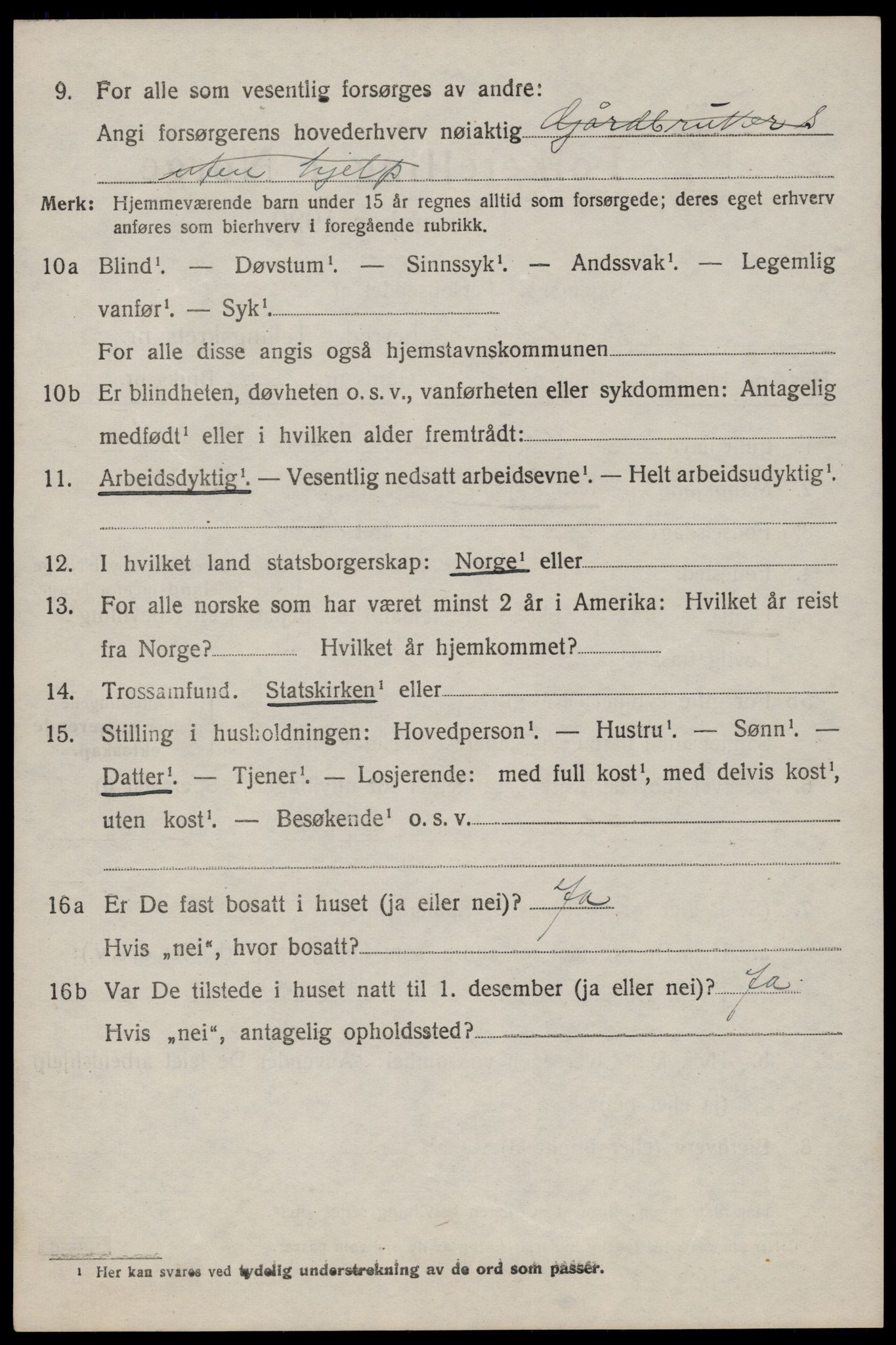 SAST, 1920 census for Mosterøy, 1920, p. 755