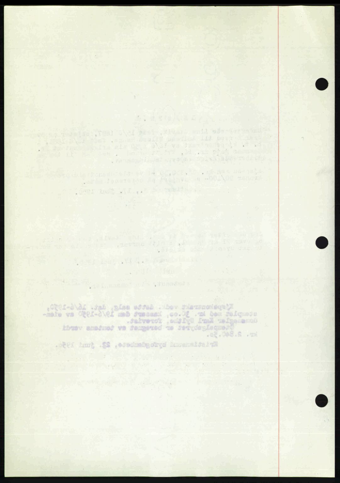 Kristiansund byfogd, AV/SAT-A-4587/A/27: Mortgage book no. 46, 1949-1950, Diary no: : 1083/1950