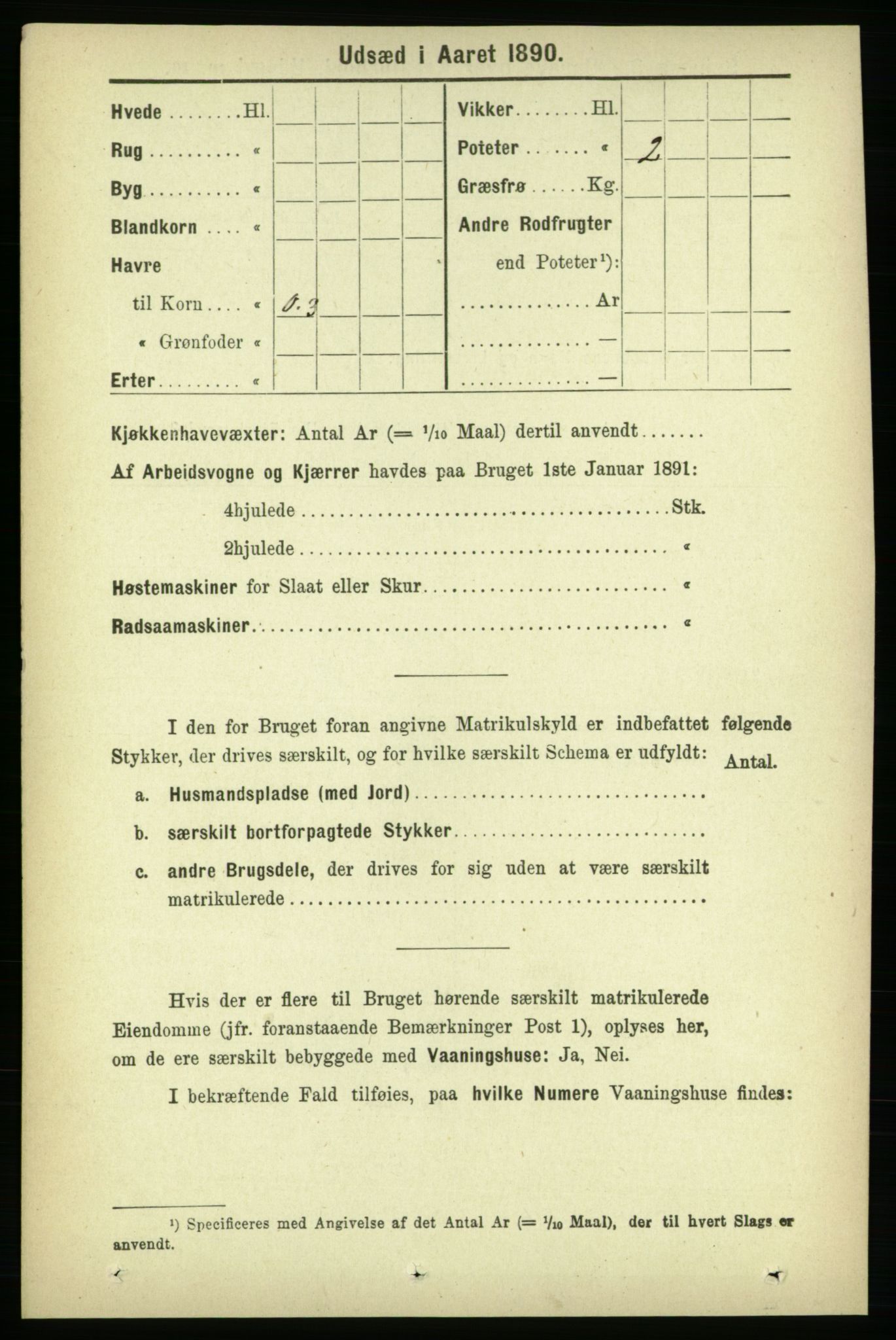 RA, 1891 census for 1654 Leinstrand, 1891, p. 1416