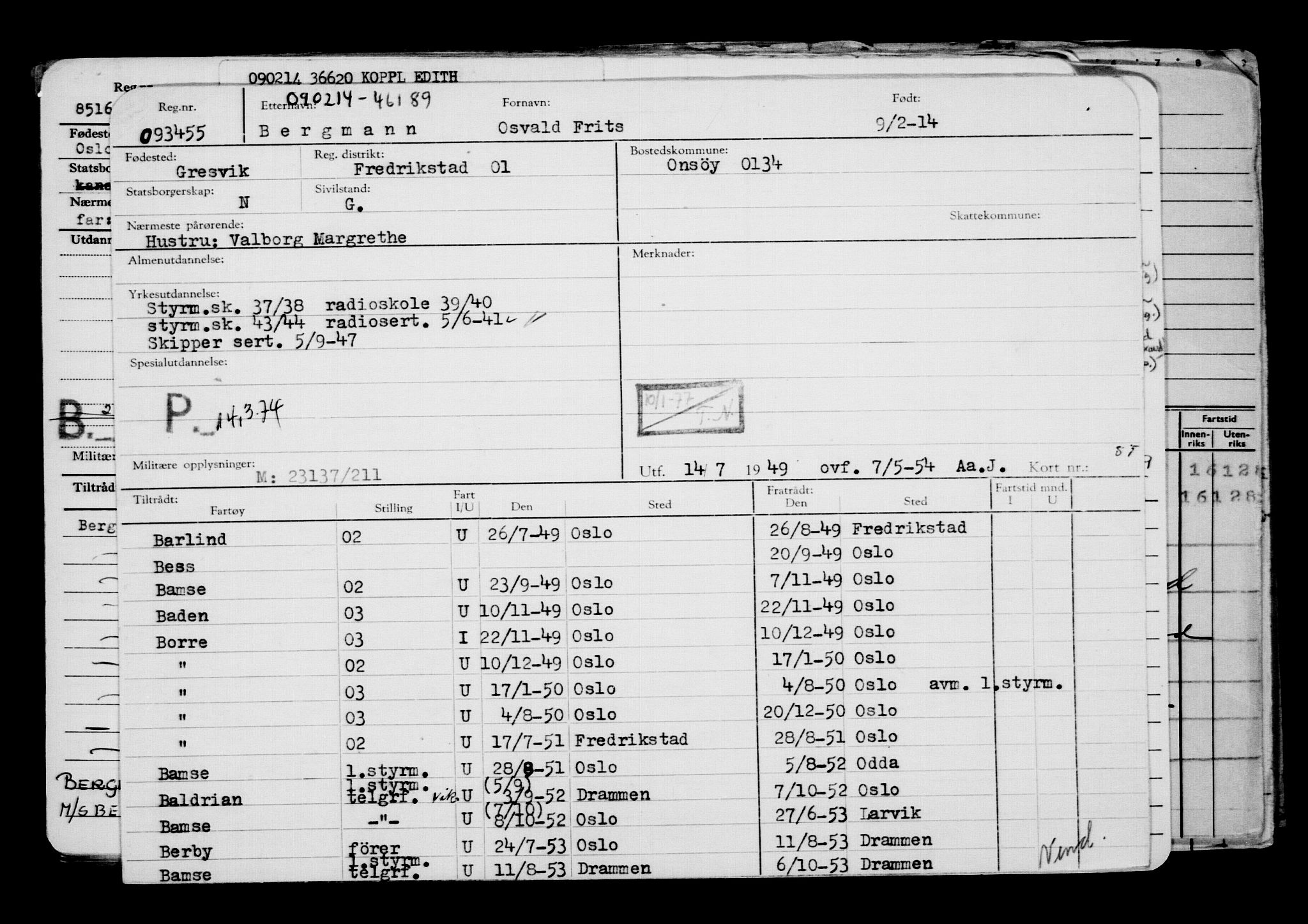 Direktoratet for sjømenn, AV/RA-S-3545/G/Gb/L0118: Hovedkort, 1914, p. 521