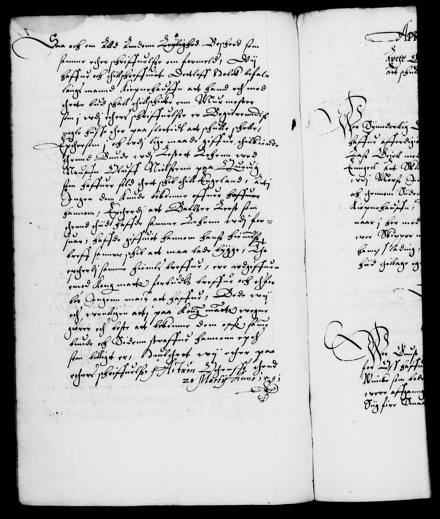 Danske Kanselli 1572-1799, AV/RA-EA-3023/F/Fc/Fca/Fcab/L0002: Norske tegnelser (mikrofilm), 1588-1596, p. 117b