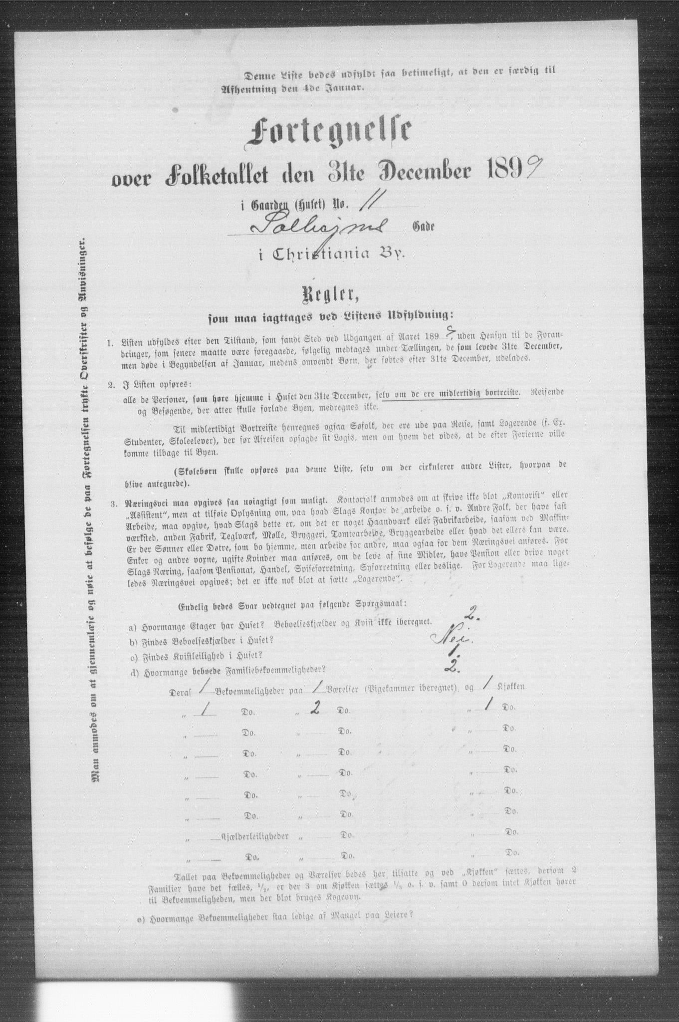 OBA, Municipal Census 1899 for Kristiania, 1899, p. 12942