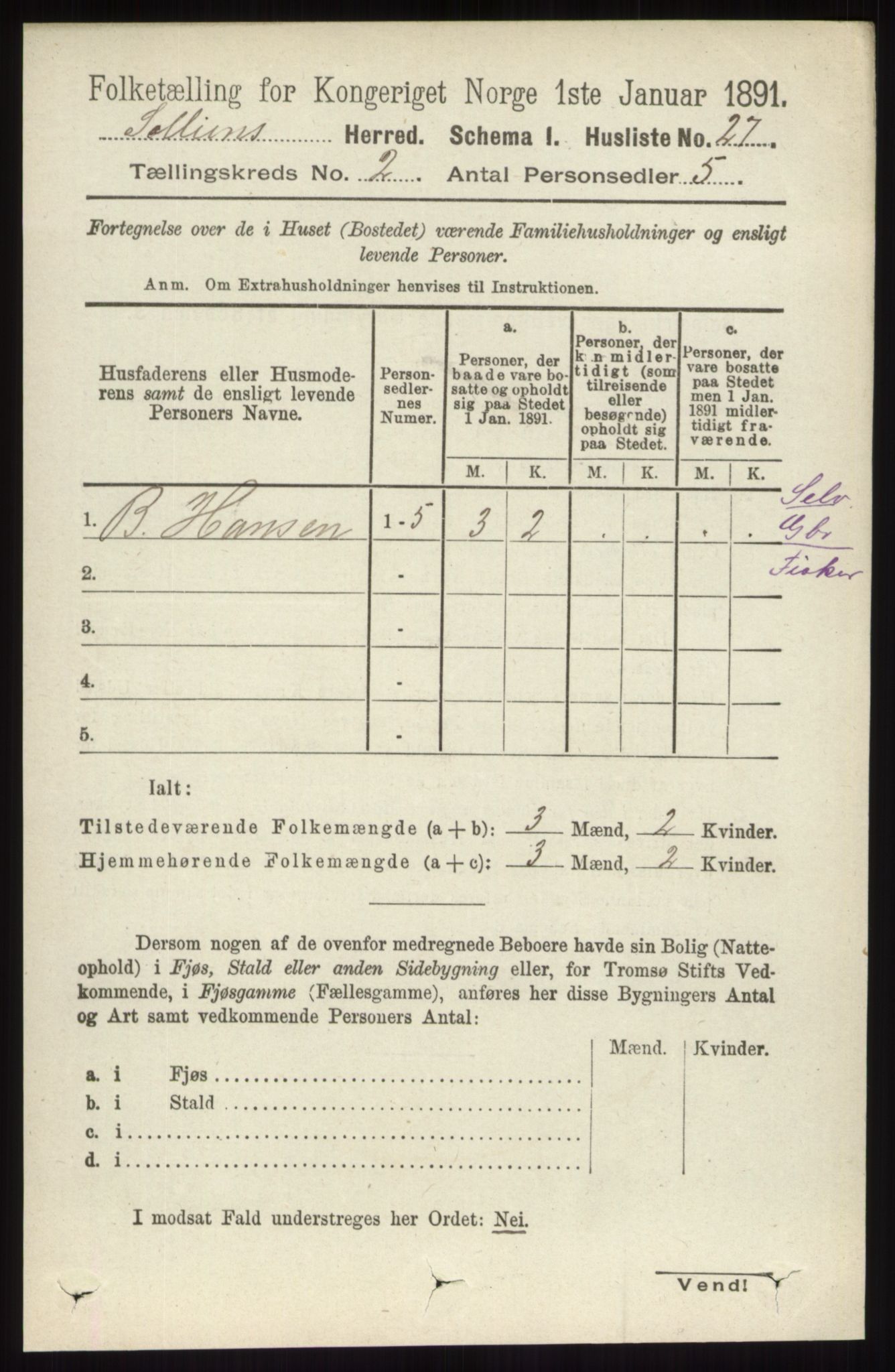 RA, 1891 census for 0431 Sollia, 1891, p. 386