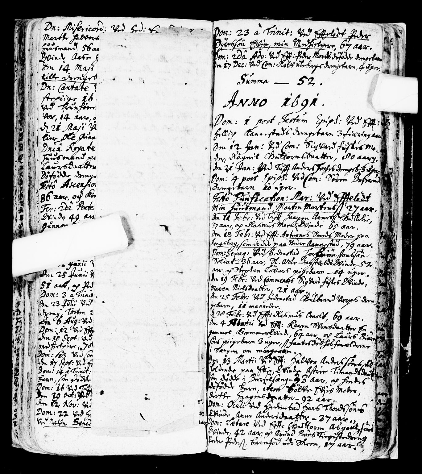 Sandsvær kirkebøker, AV/SAKO-A-244/F/Fa/L0001: Parish register (official) no. I 1, 1665-1725, p. 201