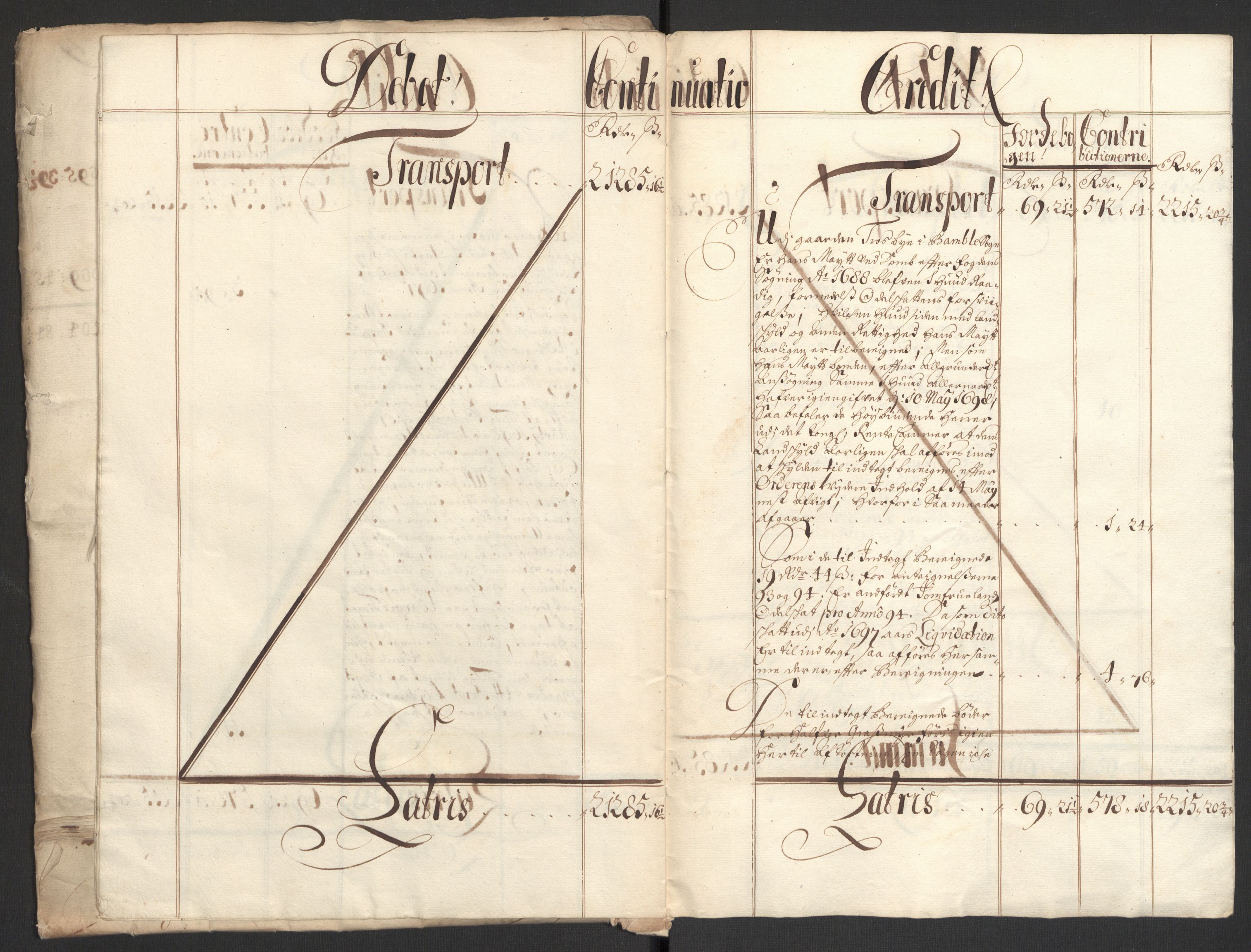 Rentekammeret inntil 1814, Reviderte regnskaper, Fogderegnskap, AV/RA-EA-4092/R36/L2098: Fogderegnskap Øvre og Nedre Telemark og Bamble, 1698, p. 23