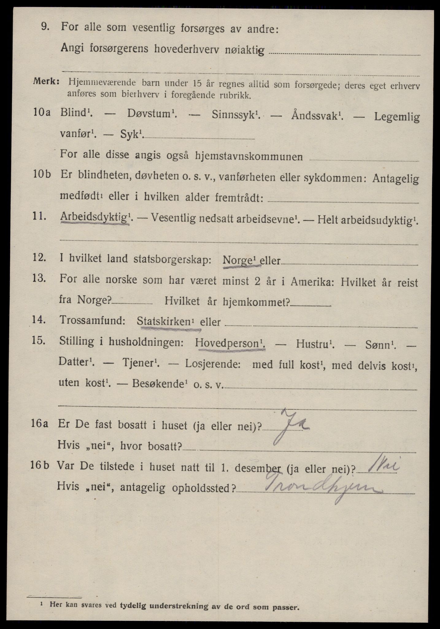 SAT, 1920 census for Edøy, 1920, p. 1763