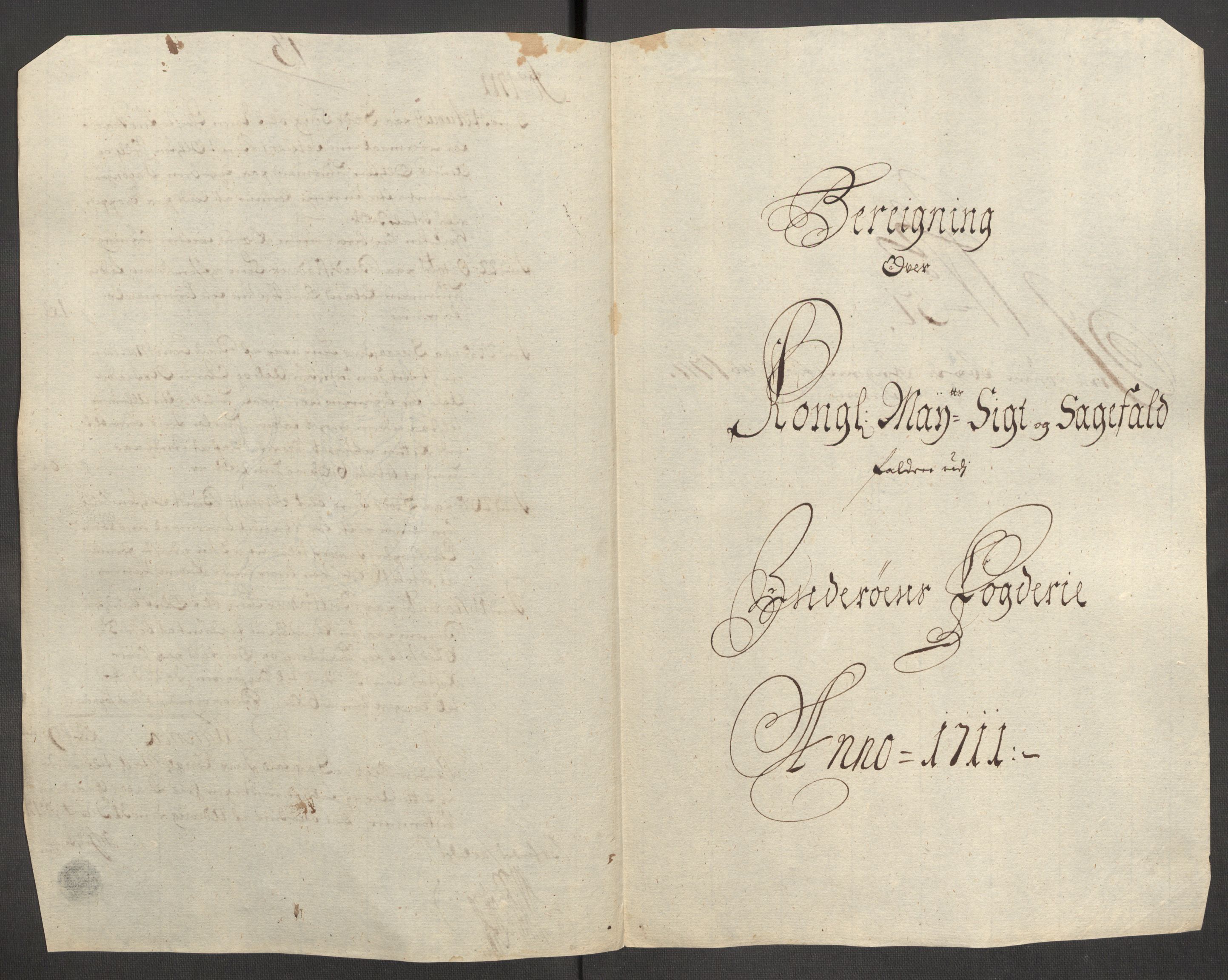 Rentekammeret inntil 1814, Reviderte regnskaper, Fogderegnskap, AV/RA-EA-4092/R63/L4319: Fogderegnskap Inderøy, 1711, p. 187