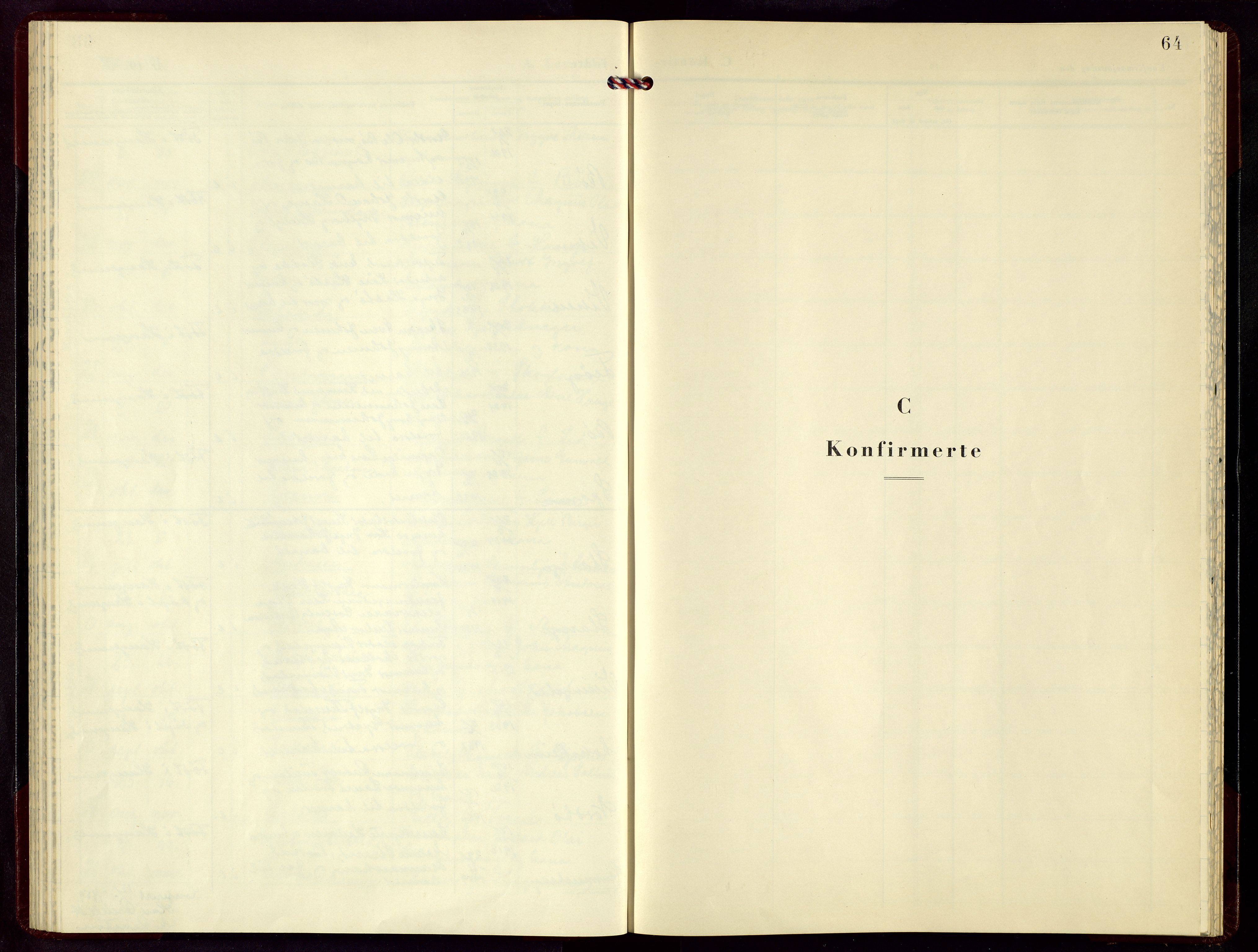 Torvastad sokneprestkontor, SAST/A -101857/H/Ha/Hab/L0010: Parish register (copy) no. B 10, 1947-1959, p. 64
