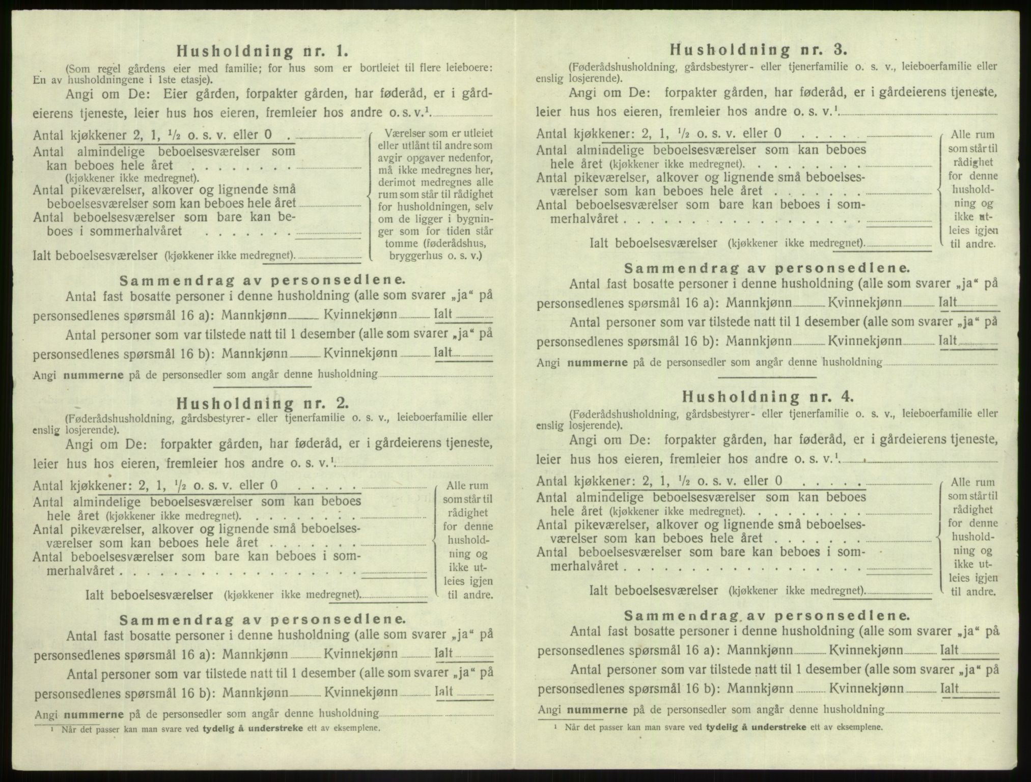 SAB, 1920 census for Askvoll, 1920, p. 720