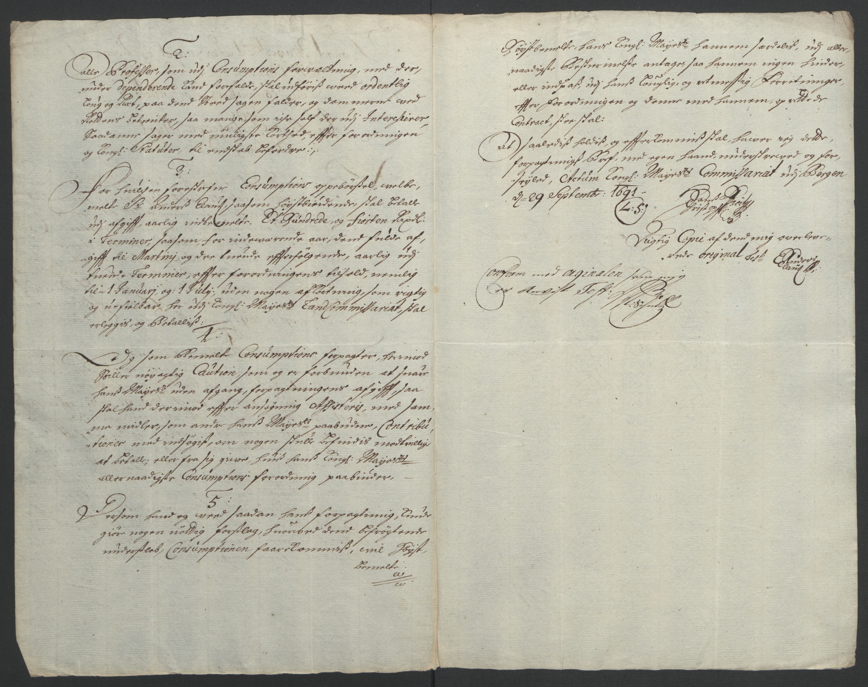 Rentekammeret inntil 1814, Reviderte regnskaper, Fogderegnskap, RA/EA-4092/R55/L3649: Fogderegnskap Romsdal, 1690-1691, p. 335