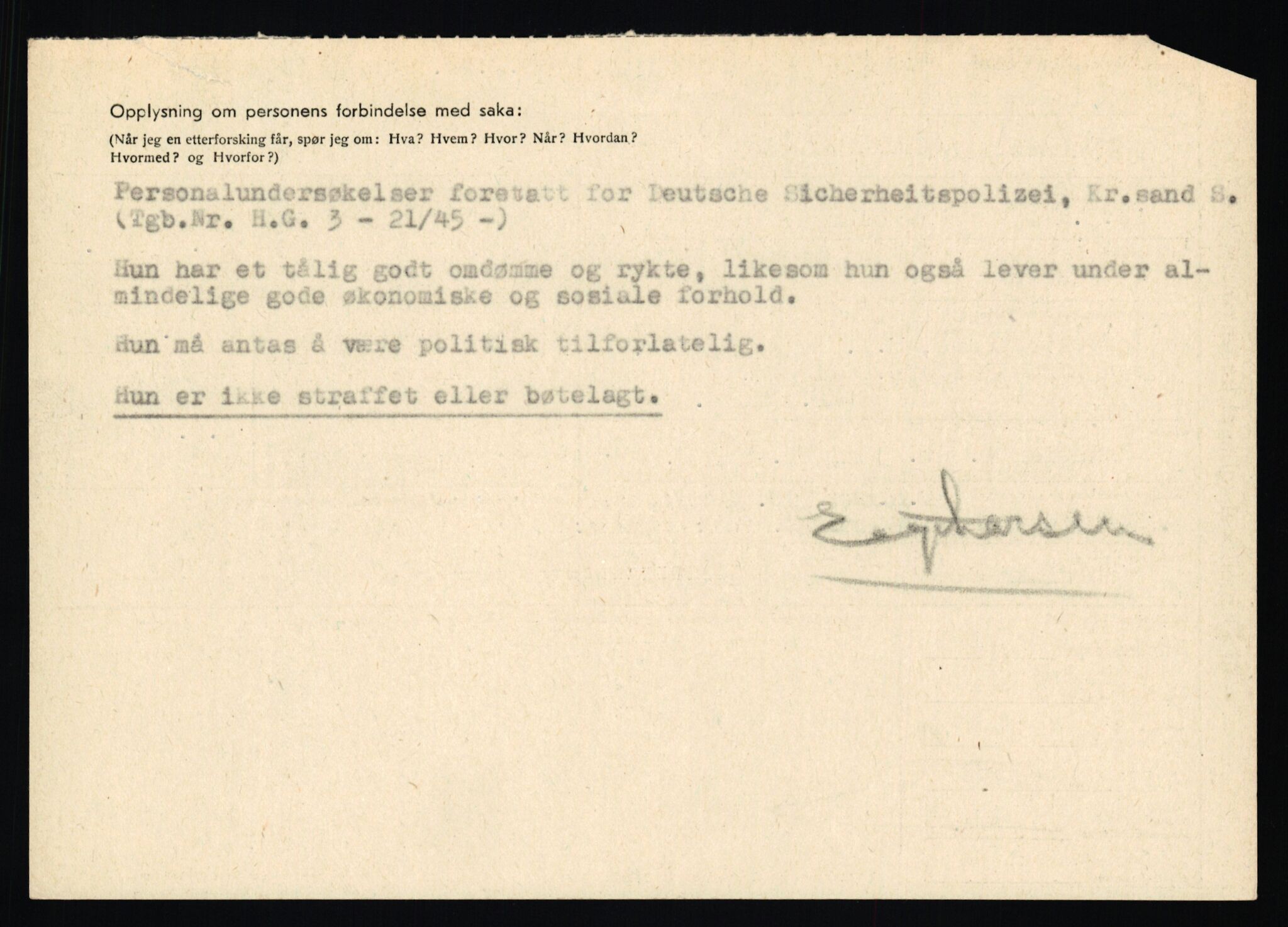 Statspolitiet - Hovedkontoret / Osloavdelingen, AV/RA-S-1329/C/Ca/L0013: Raa - Servold, 1943-1945, p. 1455