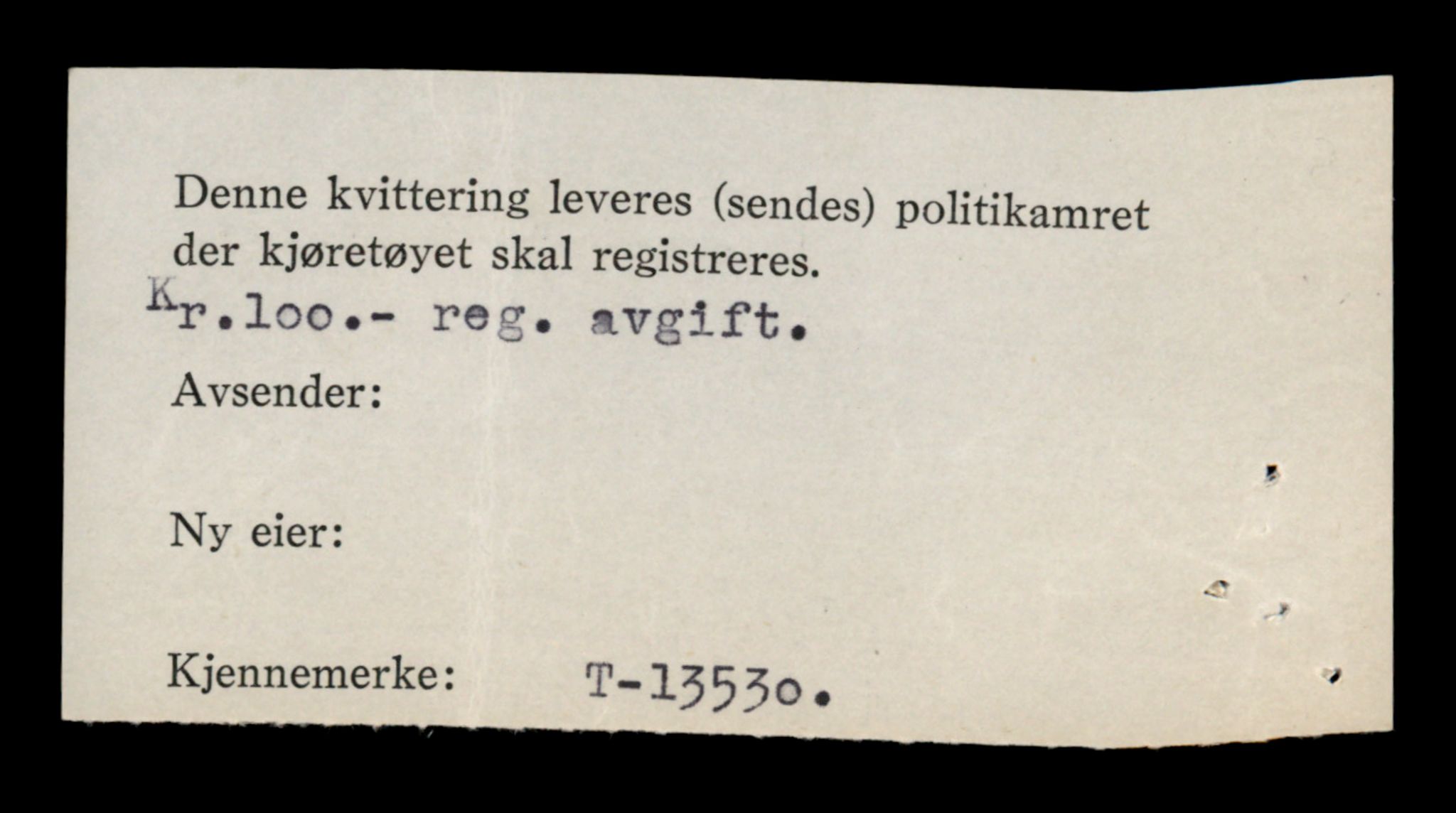 Møre og Romsdal vegkontor - Ålesund trafikkstasjon, AV/SAT-A-4099/F/Fe/L0039: Registreringskort for kjøretøy T 13361 - T 13530, 1927-1998, p. 2998