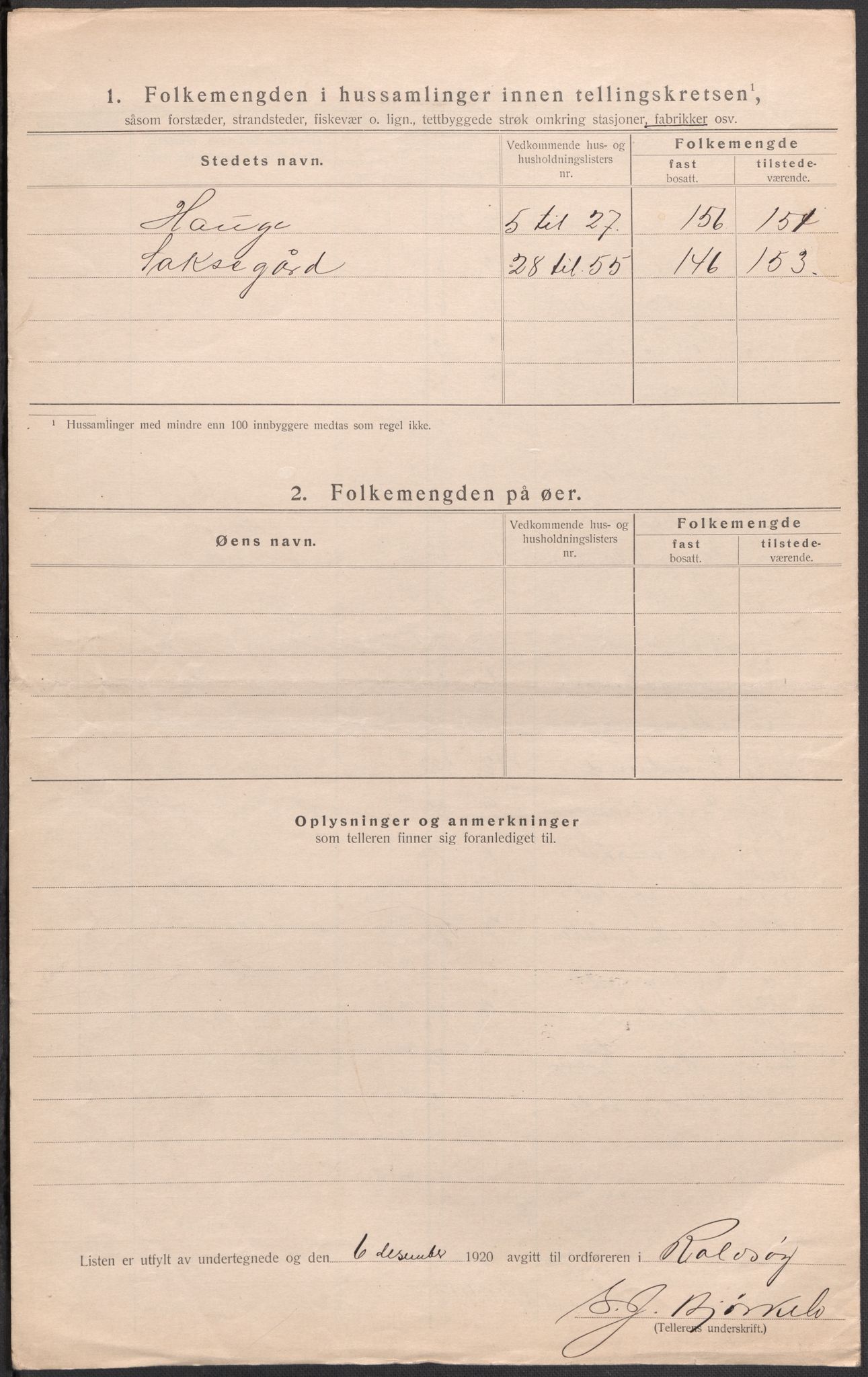 SAO, 1920 census for Rolvsøy, 1920, p. 21