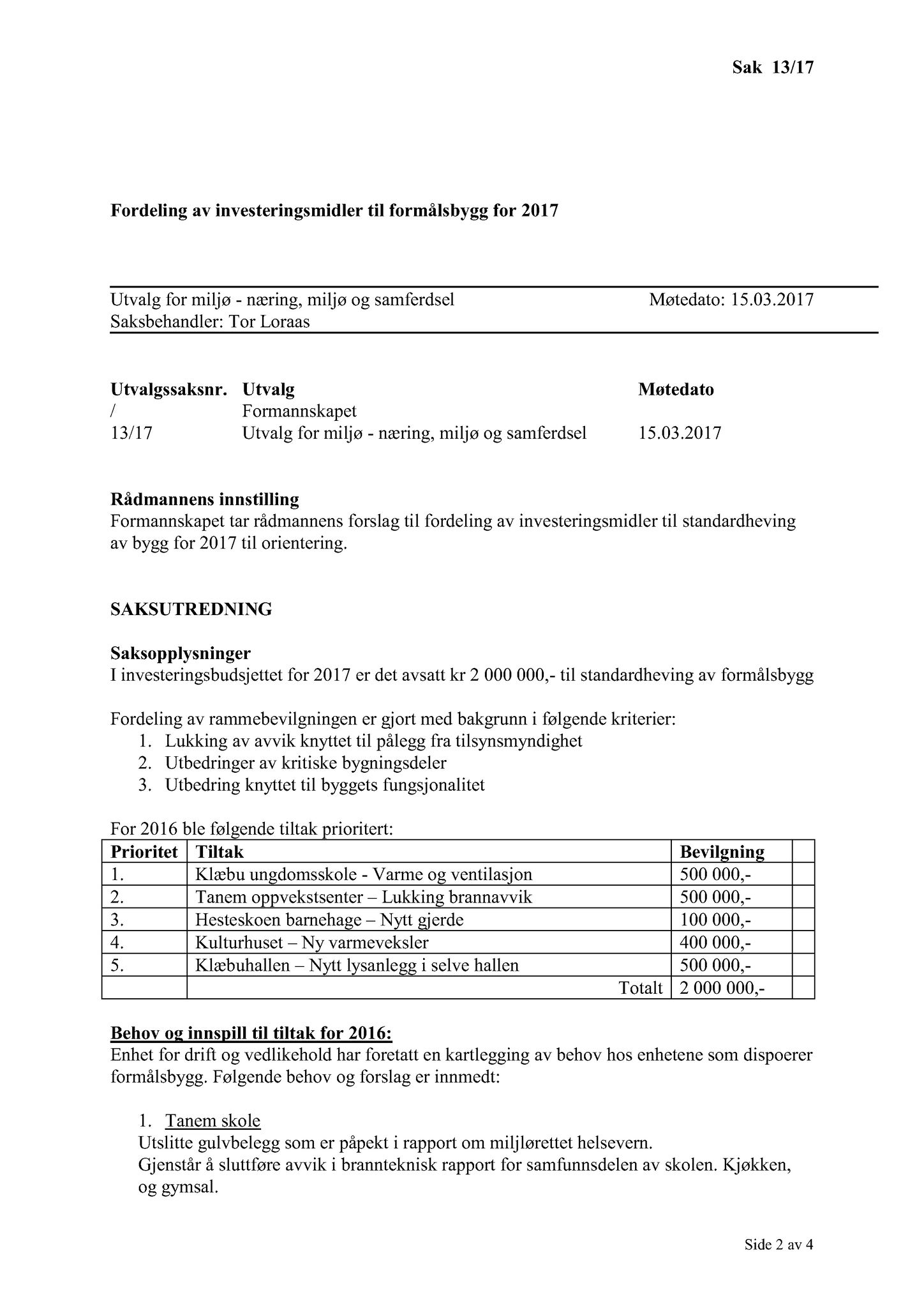 Klæbu Kommune, TRKO/KK/06-UM/L004: Utvalg for miljø - Møtedokumenter 2017, 2017, p. 507