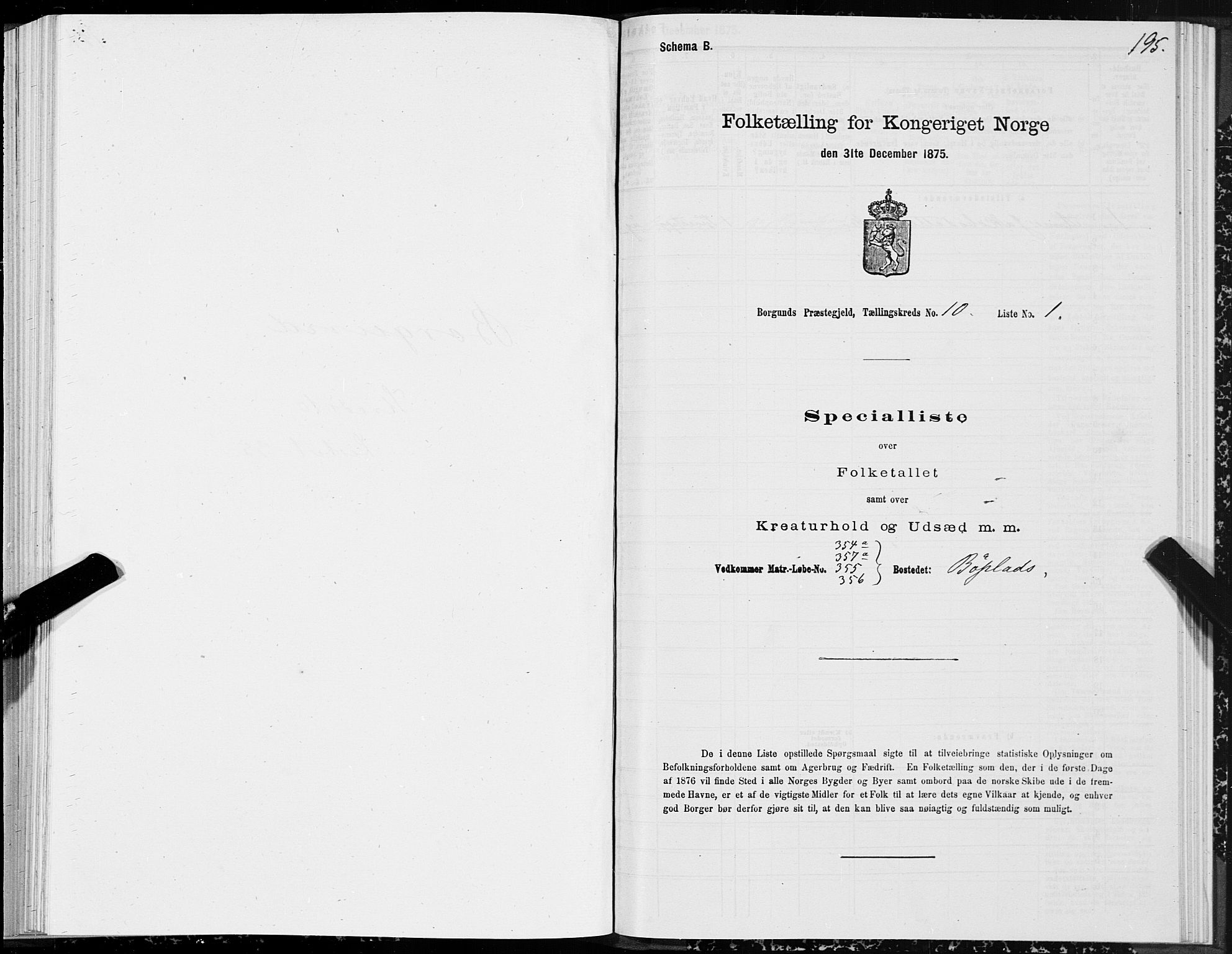 SAT, 1875 census for 1531P Borgund, 1875, p. 5195