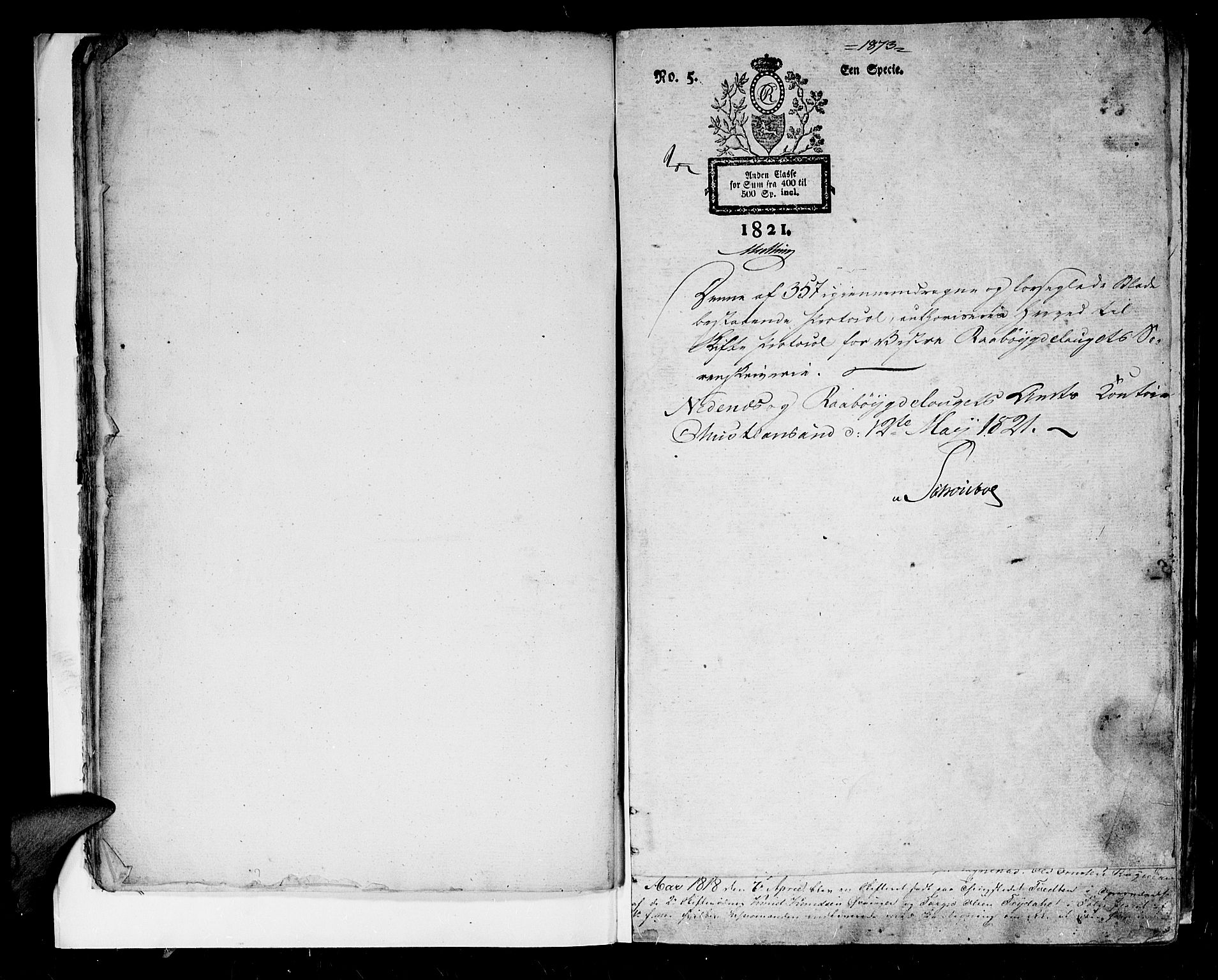 Setesdal sorenskriveri, SAK/1221-0011/H/Hc/L0015: Skifteprotokoll nr 14 med register, 1817-1829