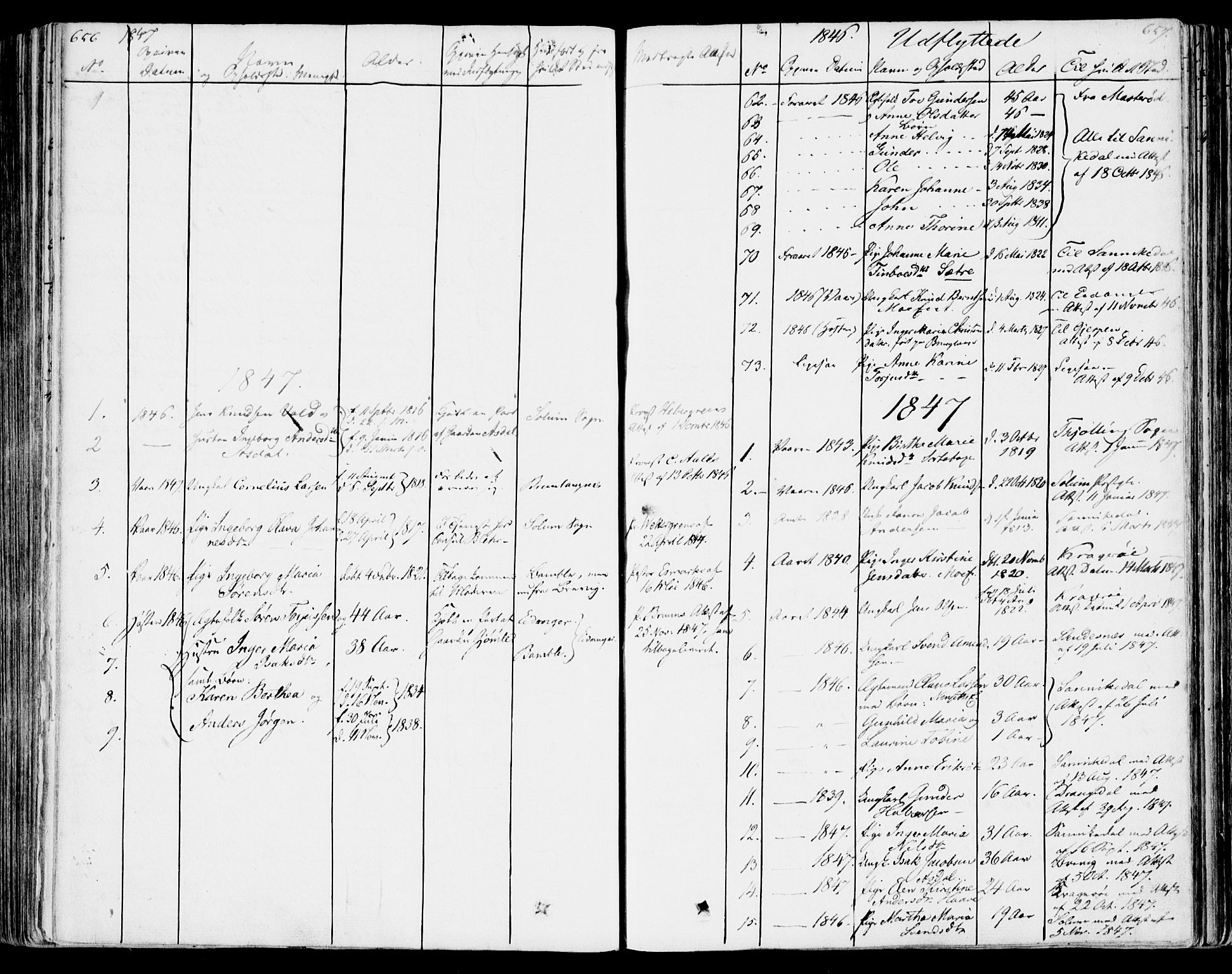 Bamble kirkebøker, SAKO/A-253/F/Fa/L0004: Parish register (official) no. I 4, 1834-1853, p. 656-657