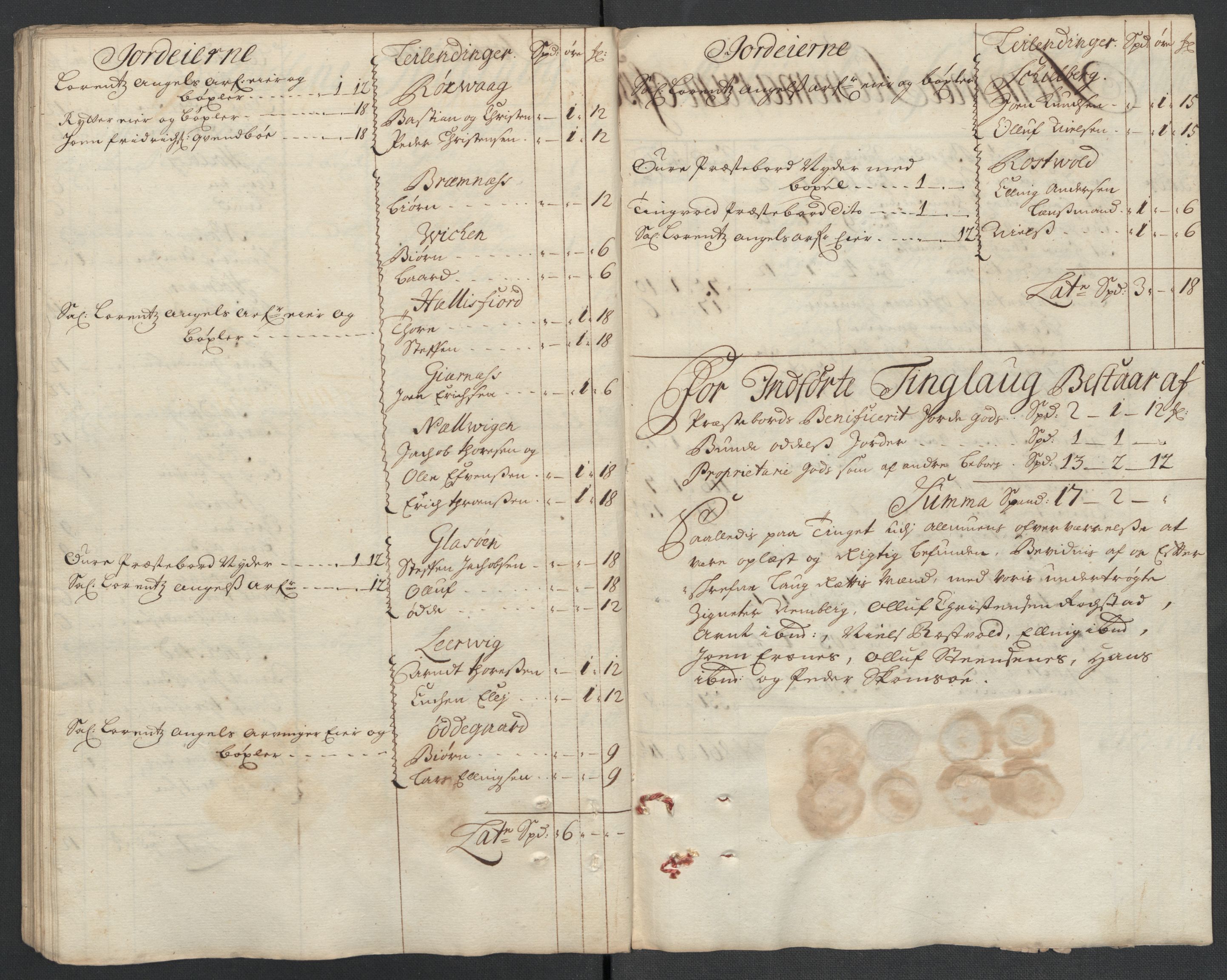 Rentekammeret inntil 1814, Reviderte regnskaper, Fogderegnskap, RA/EA-4092/R56/L3744: Fogderegnskap Nordmøre, 1709-1710, p. 79