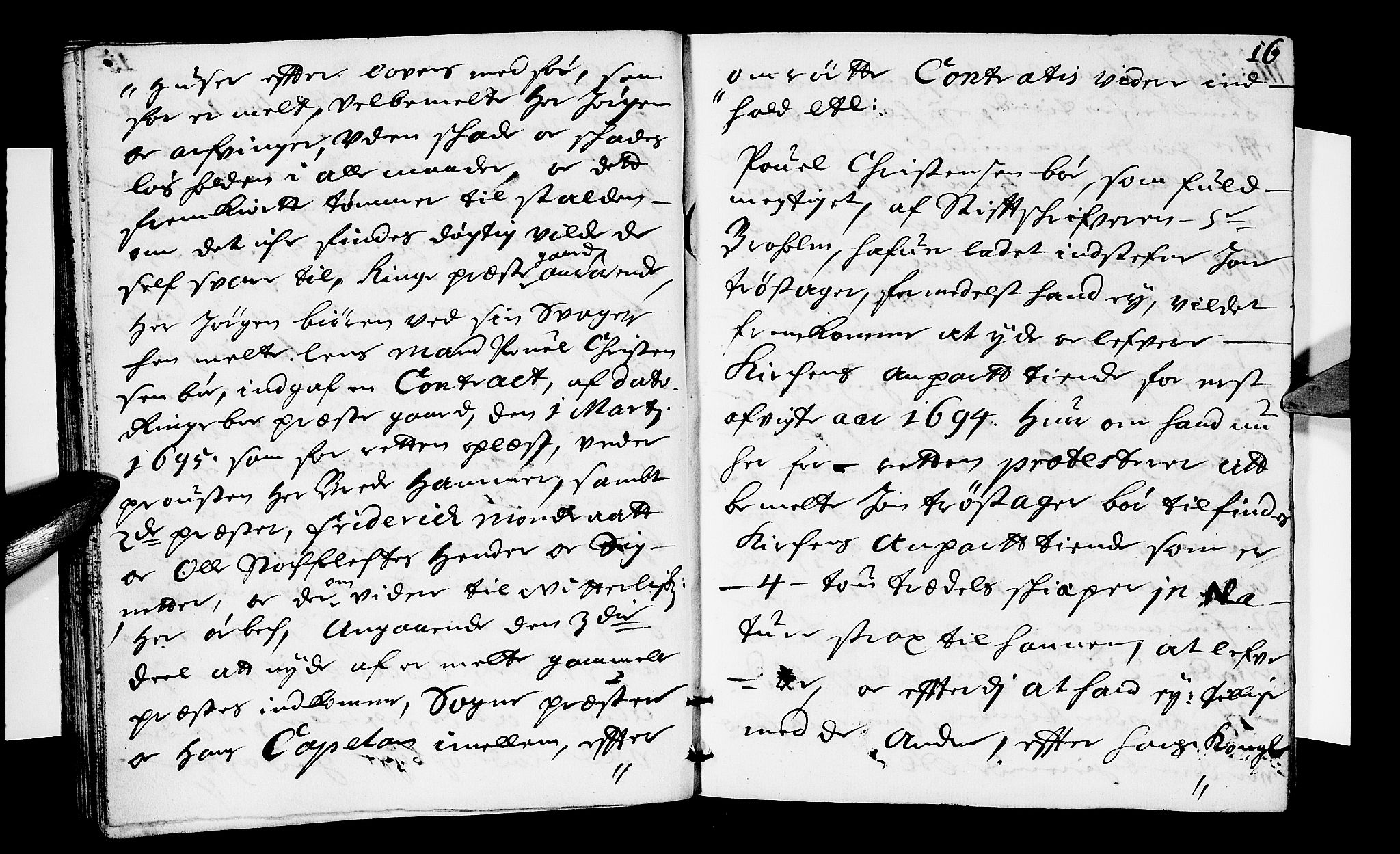 Sorenskriverier i Gudbrandsdalen, AV/SAH-TING-036/G/Gb/Gbb/L0018: Tingbok - Sør-Gudbrandsdal, 1695, p. 15b-16a