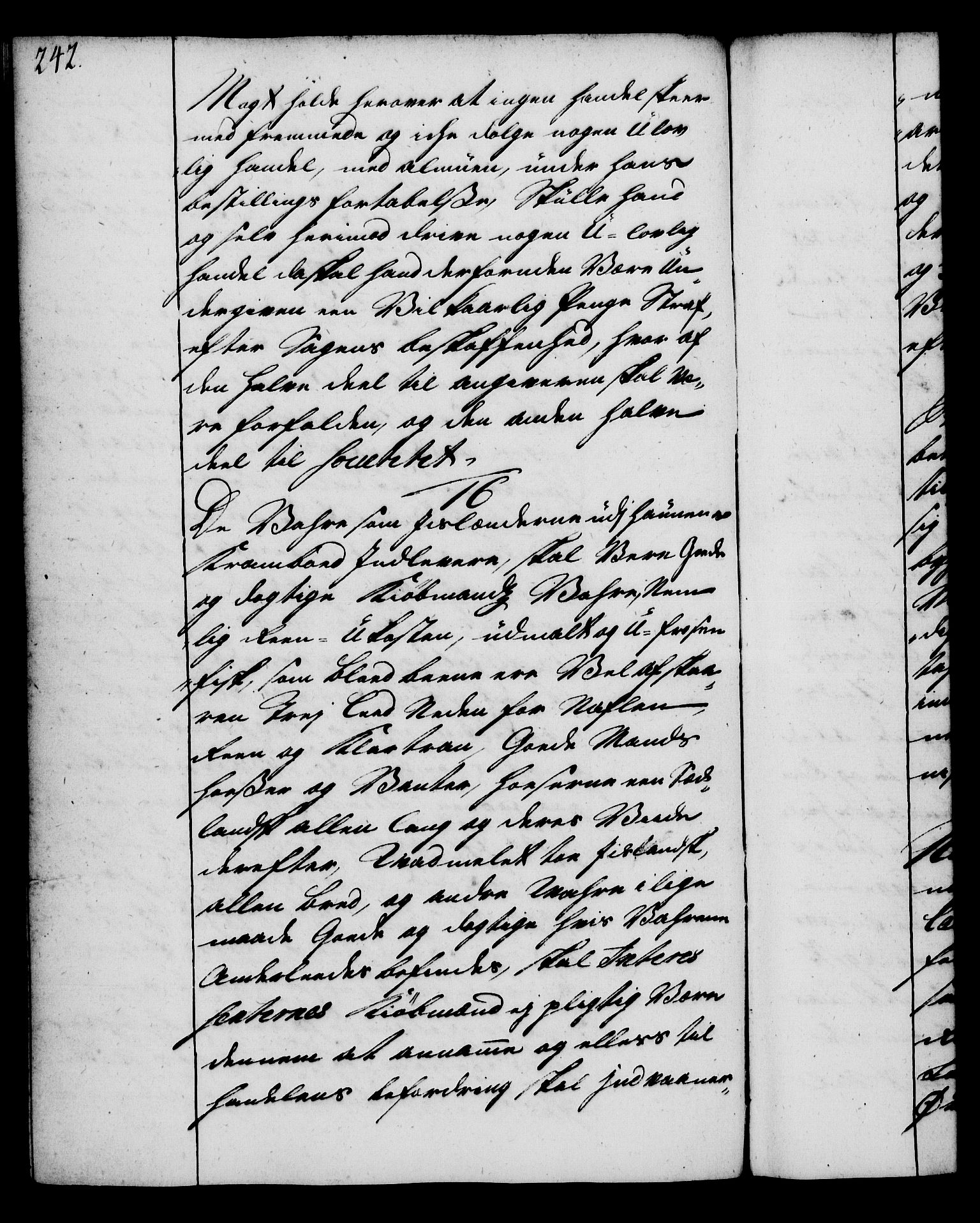 Rentekammeret, Kammerkanselliet, AV/RA-EA-3111/G/Gg/Gga/L0004: Norsk ekspedisjonsprotokoll med register (merket RK 53.4), 1734-1741, p. 242