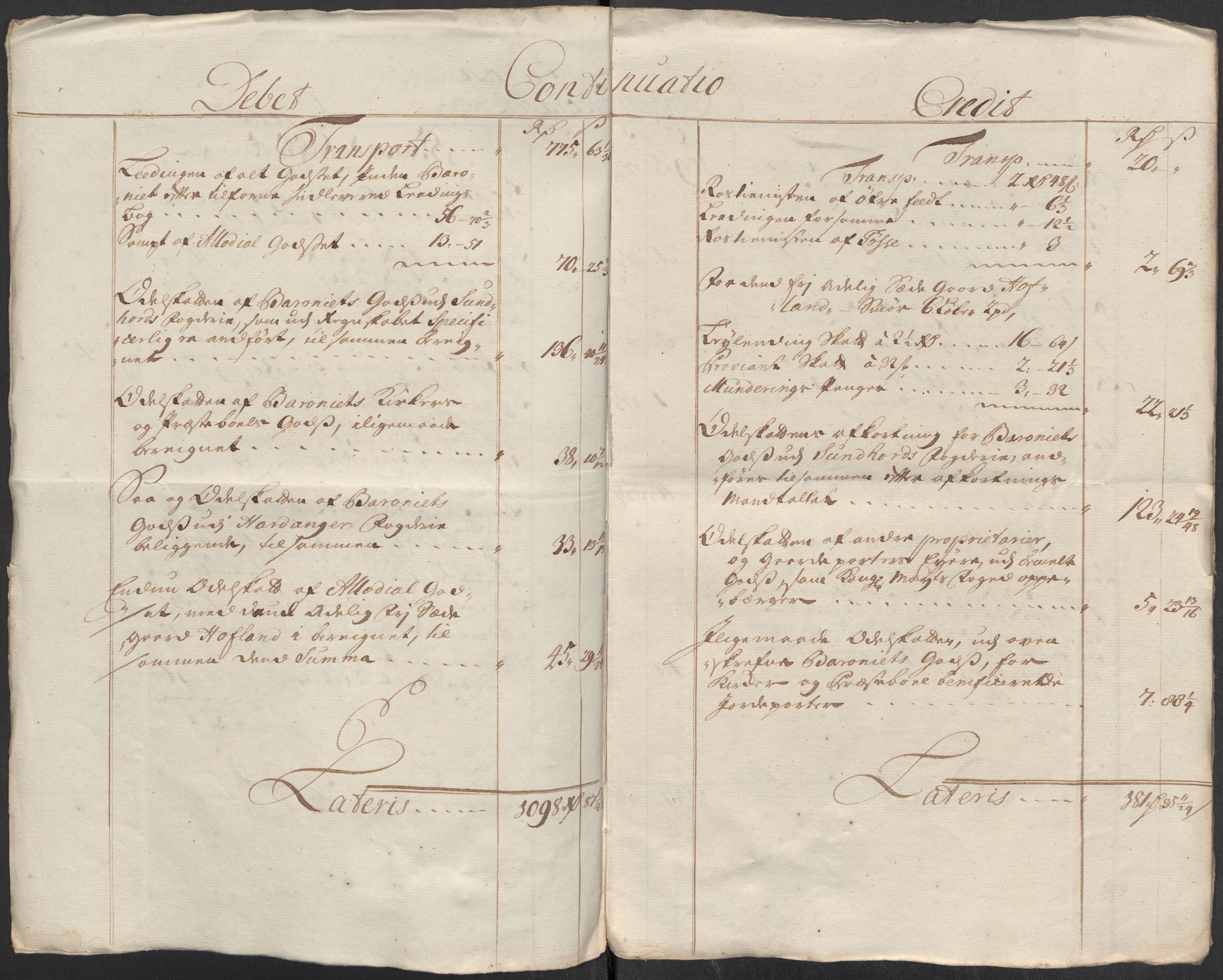 Rentekammeret inntil 1814, Reviderte regnskaper, Fogderegnskap, RA/EA-4092/R49/L3140: Fogderegnskap Rosendal Baroni, 1718-1720, p. 63