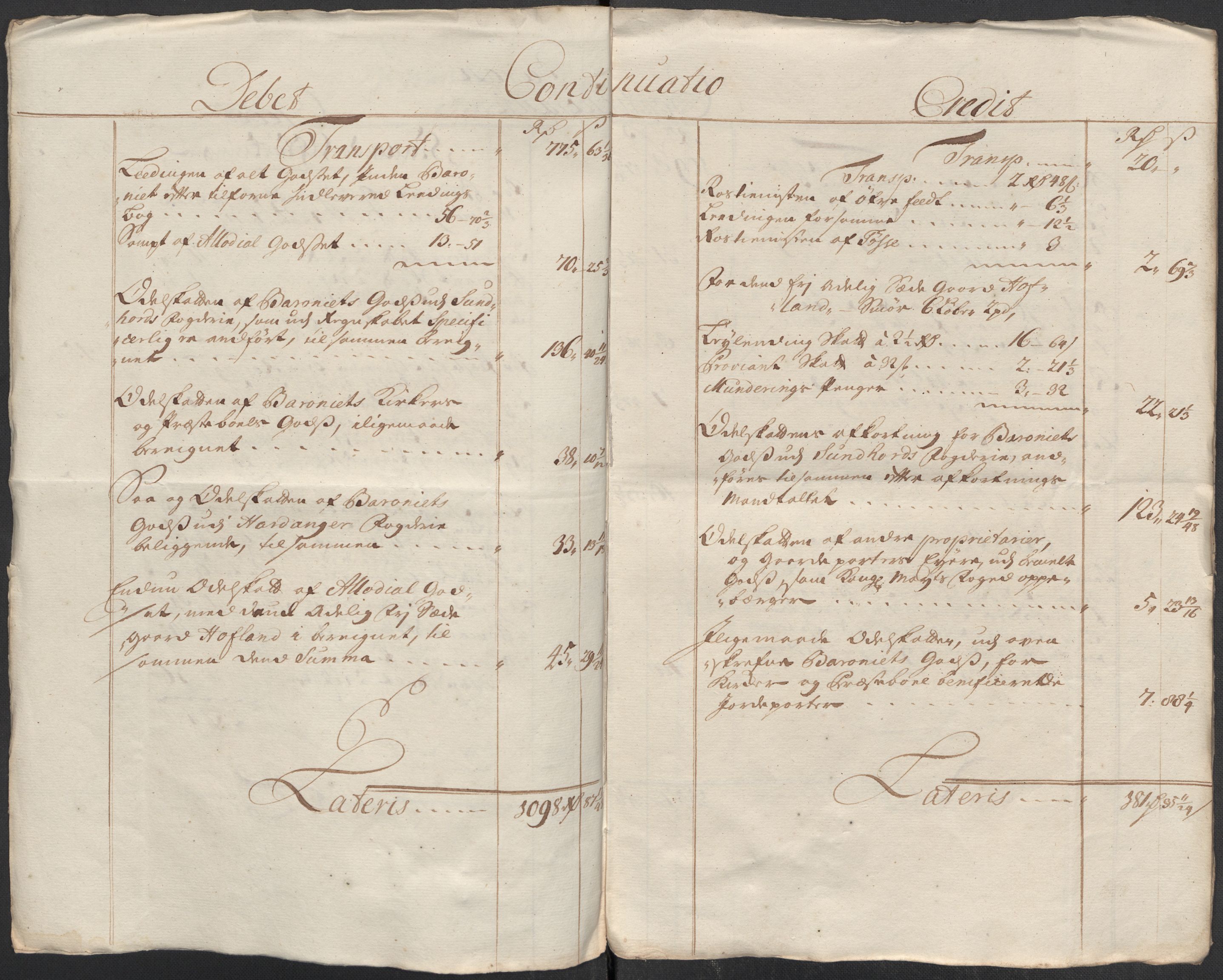 Rentekammeret inntil 1814, Reviderte regnskaper, Fogderegnskap, AV/RA-EA-4092/R49/L3140: Fogderegnskap Rosendal Baroni, 1718-1720, p. 63