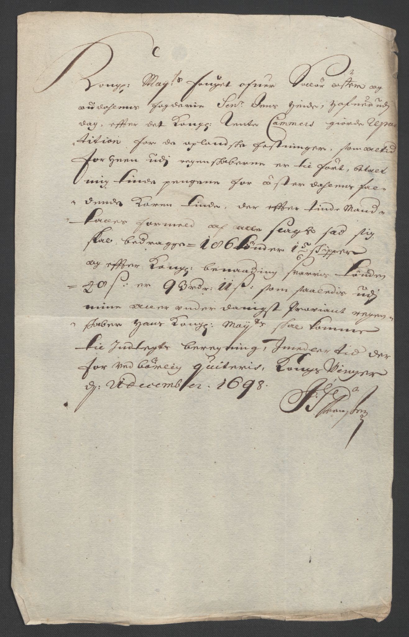 Rentekammeret inntil 1814, Reviderte regnskaper, Fogderegnskap, AV/RA-EA-4092/R13/L0836: Fogderegnskap Solør, Odal og Østerdal, 1698, p. 193