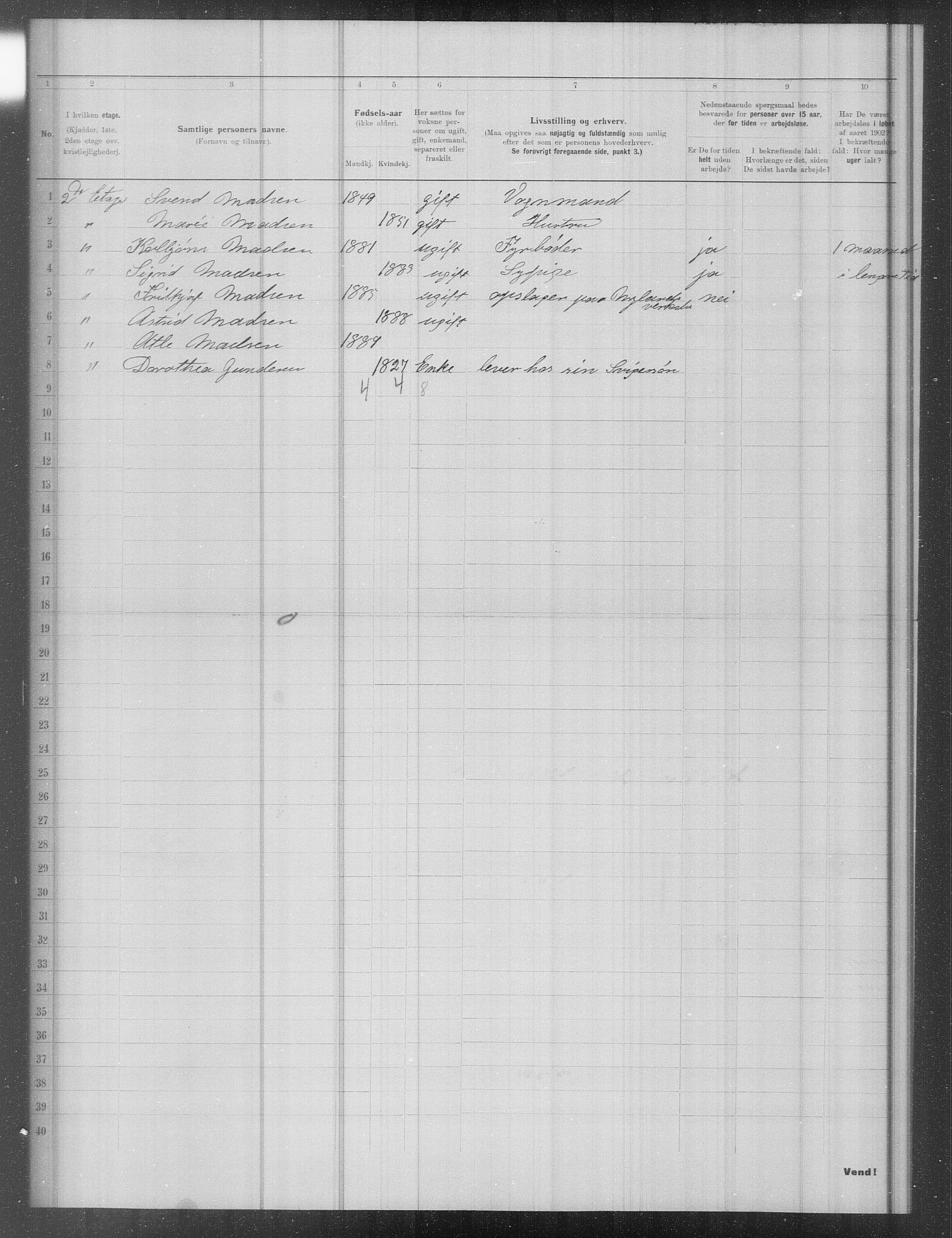 OBA, Municipal Census 1902 for Kristiania, 1902, p. 15440