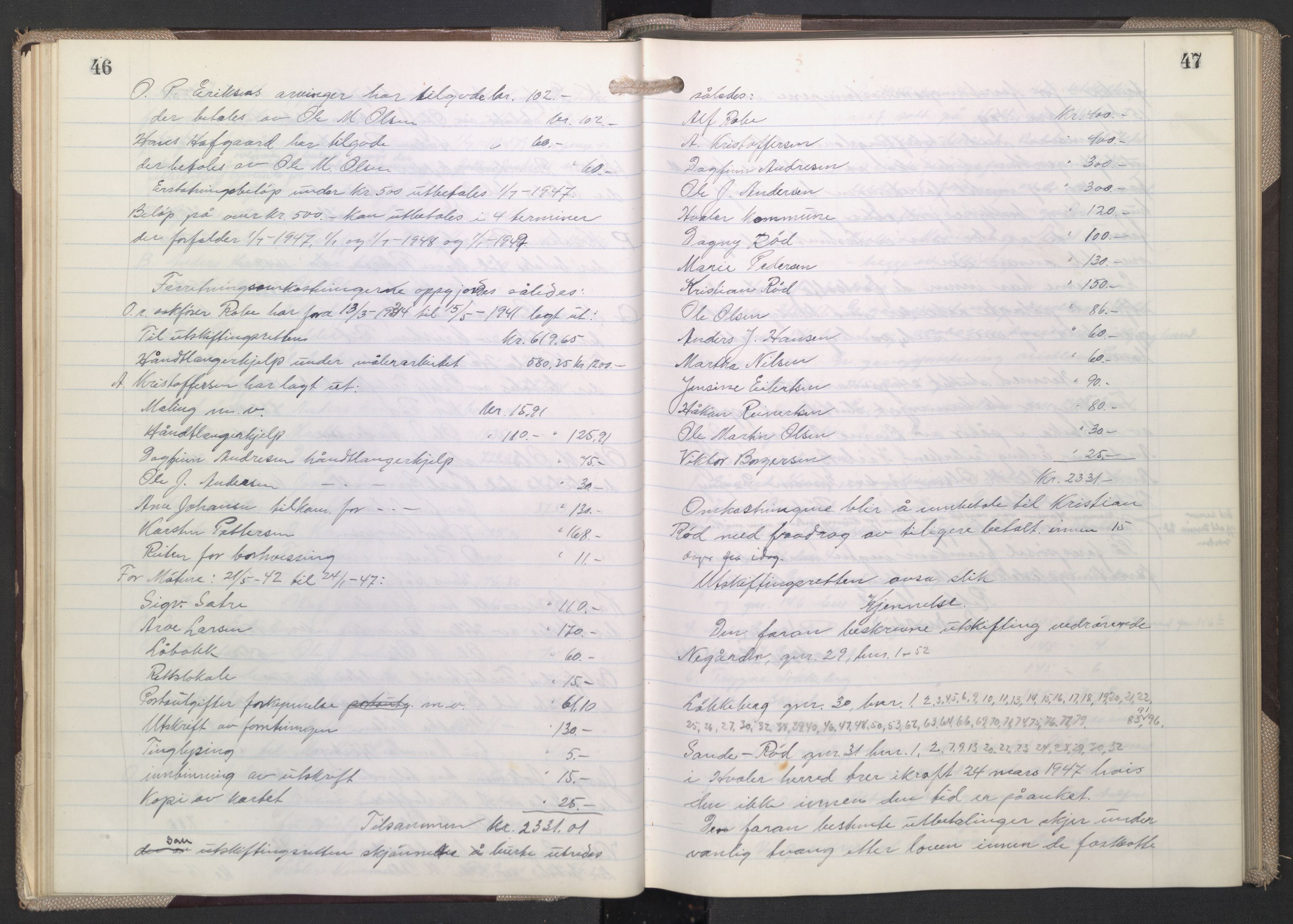 Østfold jordskifterett, AV/SAO-A-10240/F/Fc/L0008: Forhandlingsprotokoller, 1947-1950, p. 46-47