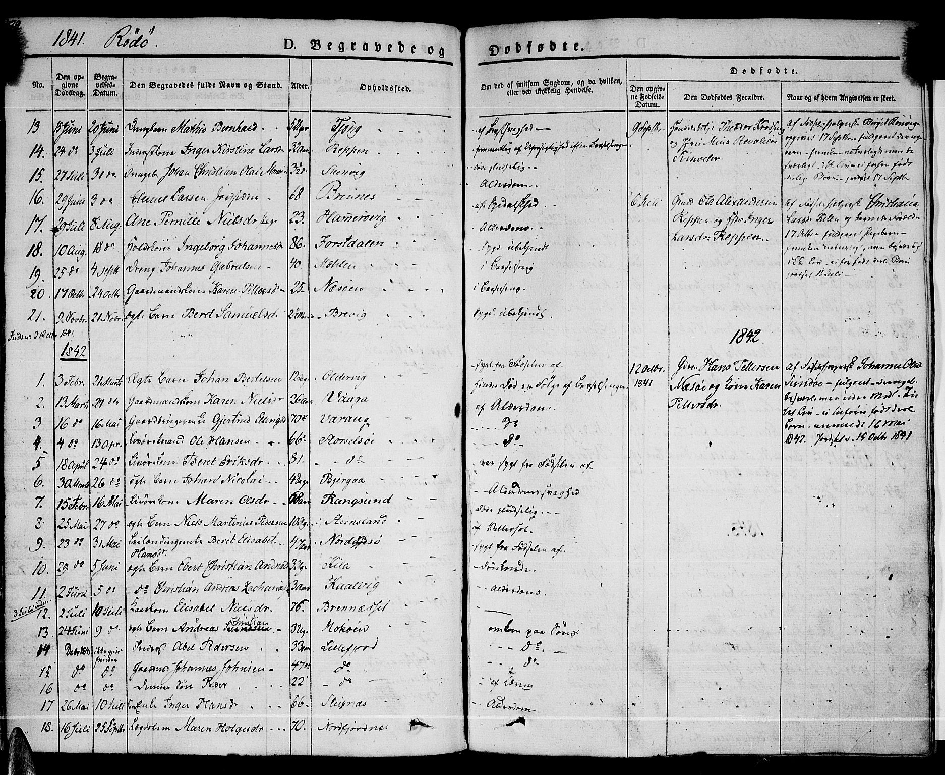 Ministerialprotokoller, klokkerbøker og fødselsregistre - Nordland, SAT/A-1459/841/L0600: Parish register (official) no. 841A07 /1, 1825-1844, p. 479